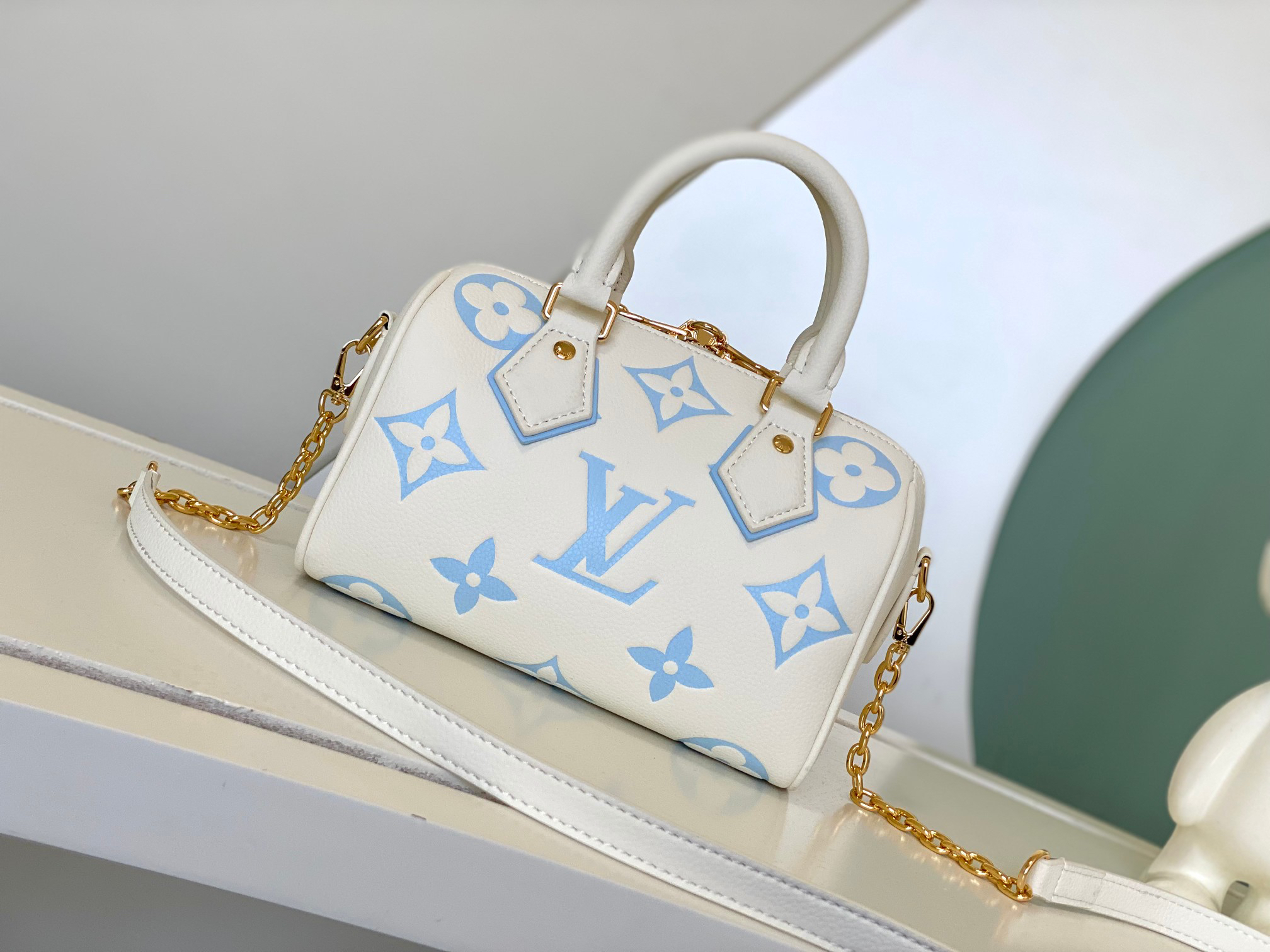 Louis Vuitton Speedy Bandoulière 20 Monogram Empreinte Bag - Image 3