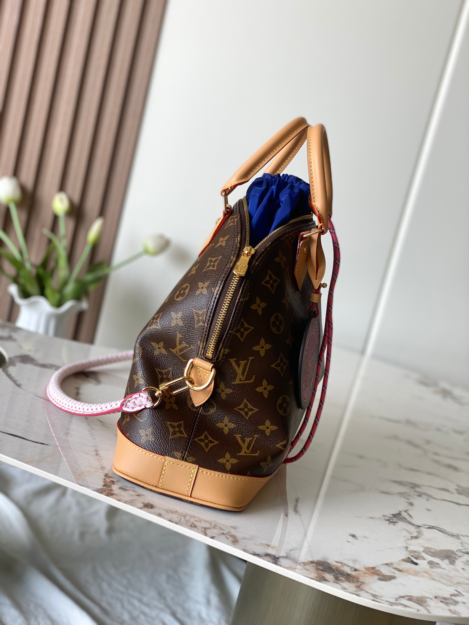 Louis Vuitton Alma Soft Medium Handbag – Paris À Vélo Monogram - Image 3