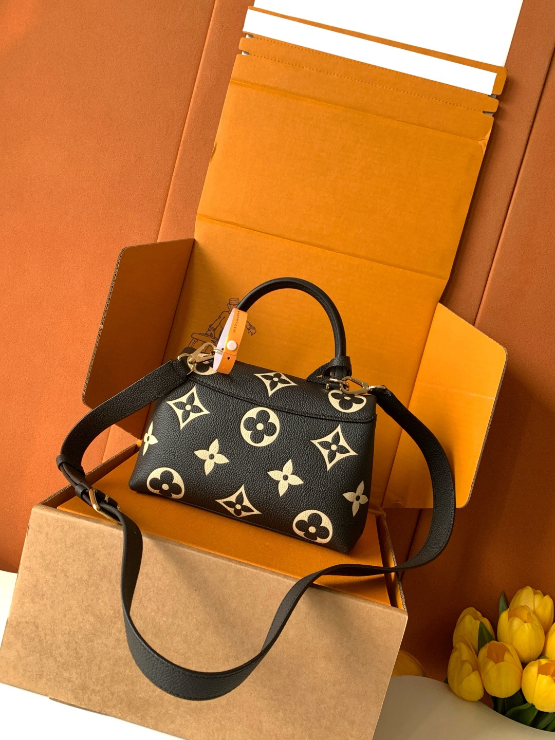 Louis Vuitton Madeleine BB Handbag in Monogram Empreinte Leather - Image 3