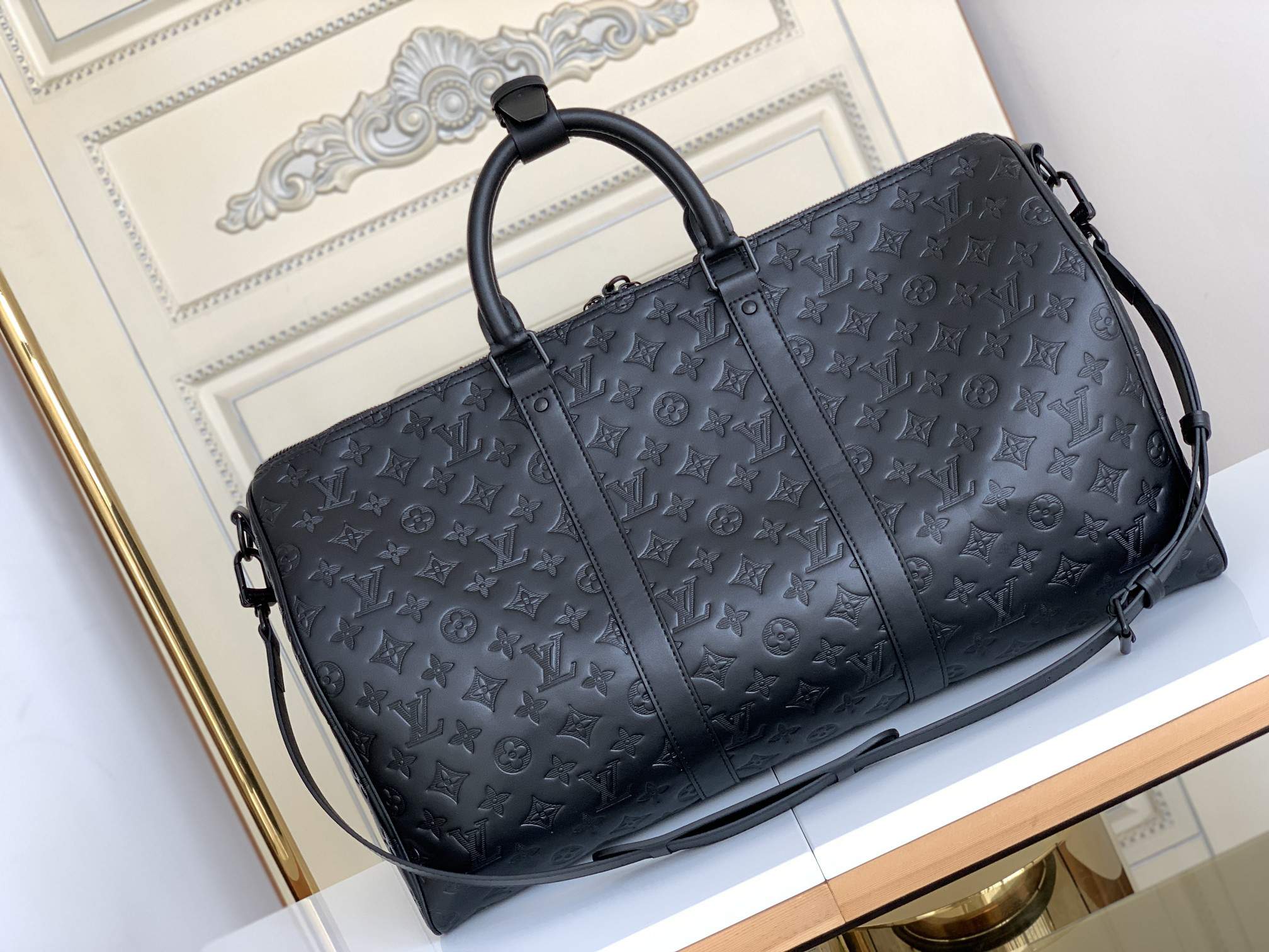 Louis Vuitton Keepall Bandoulière 50 Travel Bag - Image 3