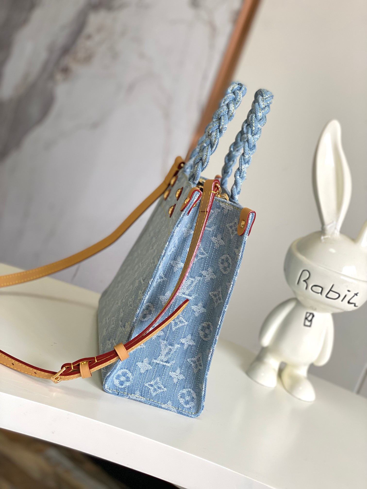 Louis Vuitton OnTheGo Gx Small Denim Tote Bag M24897 - Image 3
