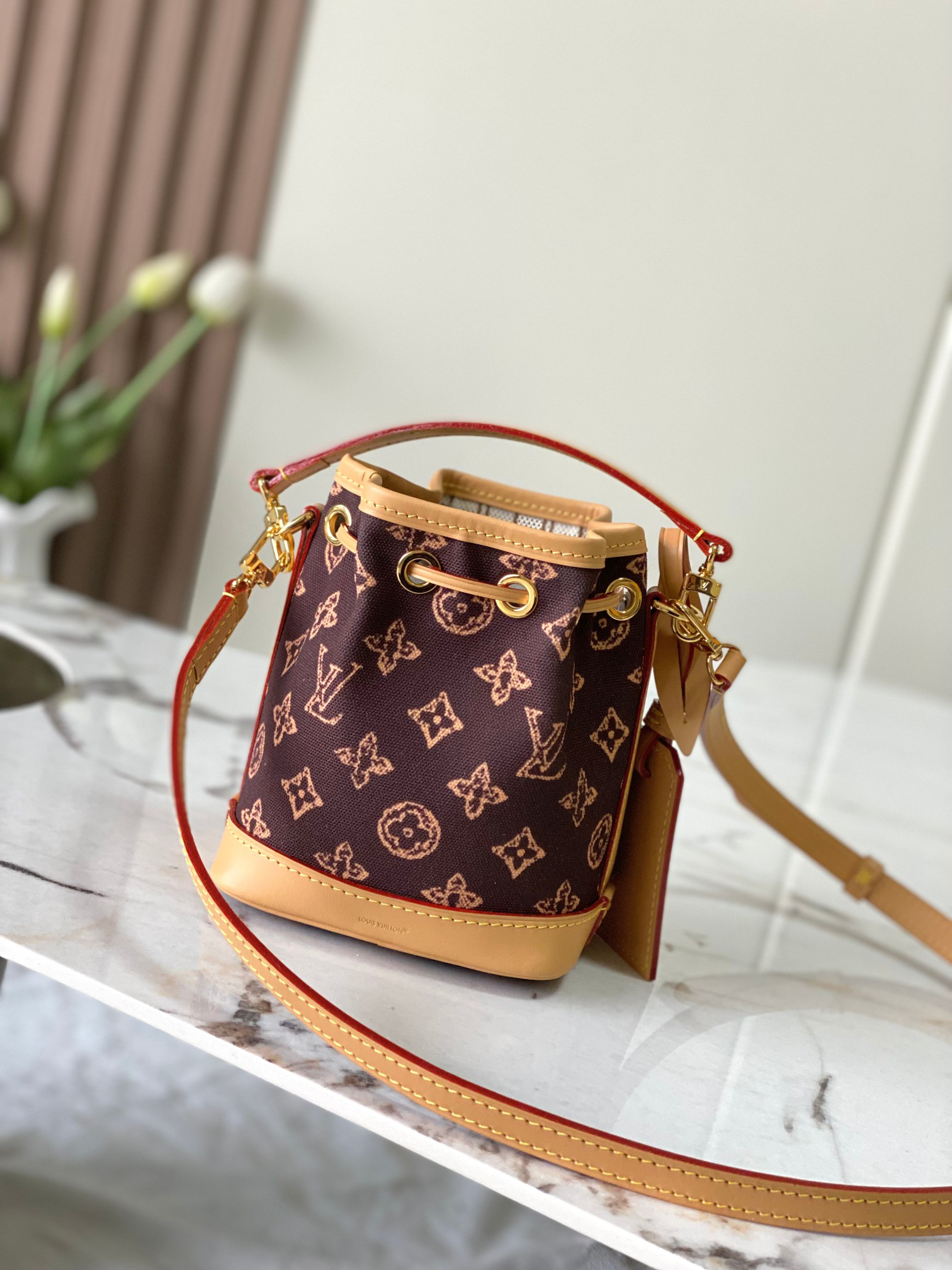 Louis Vuitton Nano Noé Bag in Monogram Canvas - Image 3