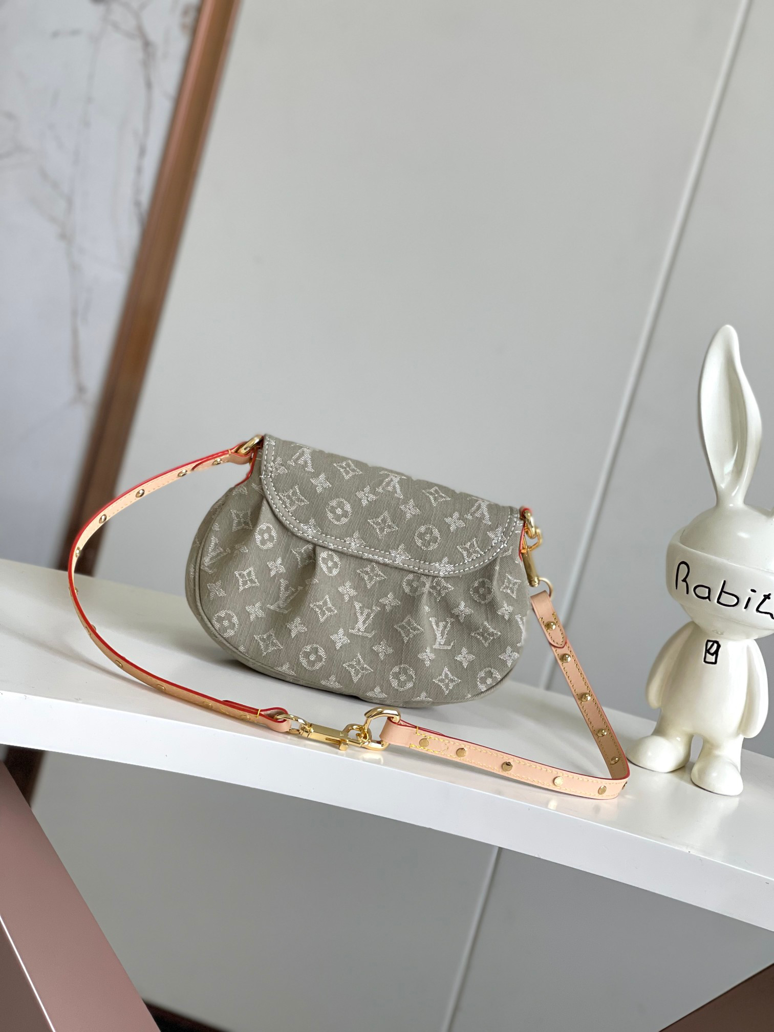 Sunset Rendez-Vous Denim Crossbody Bag - Image 3