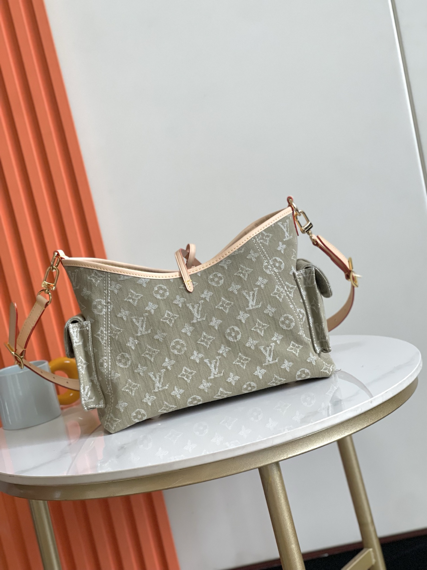 Louis Vuitton Carryall Cargo Small Handbag – Denim Rendez-Vous - Image 3