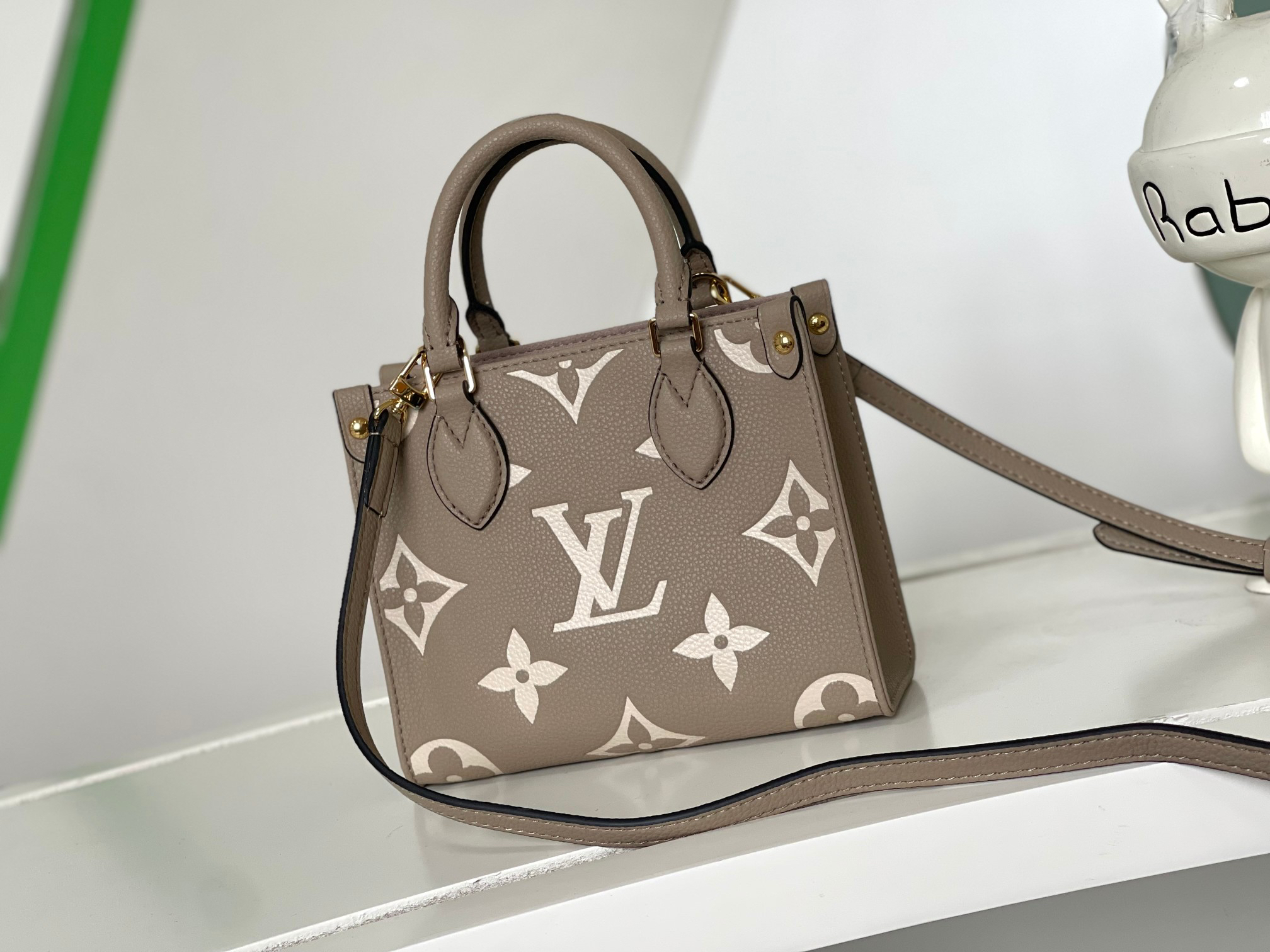Louis Vuitton OnTheGo BB Monogram Empreinte Leather Shoulder Bag - Image 3