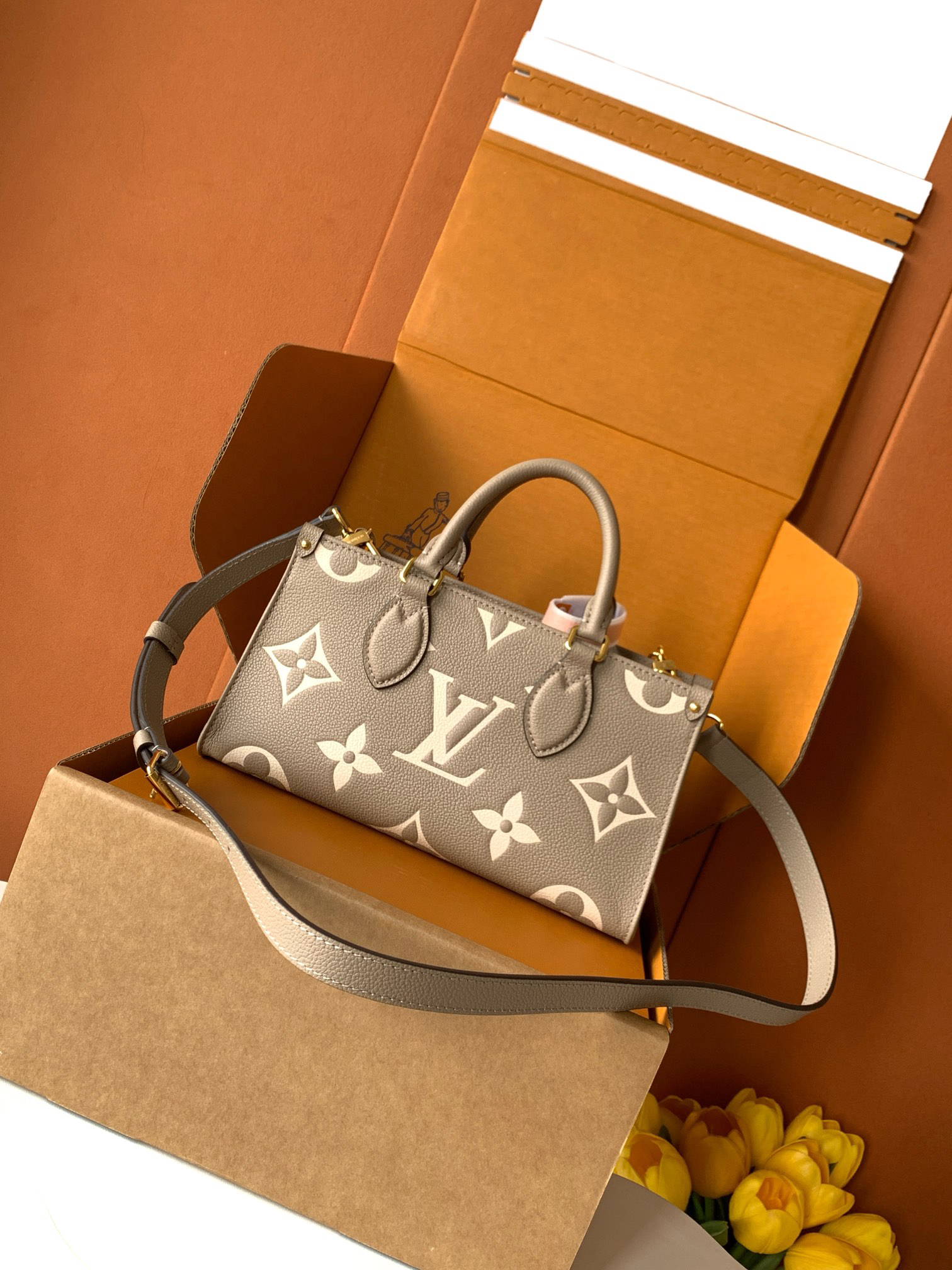 Louis Vuitton OnTheGo Small Tote Bag - Image 3