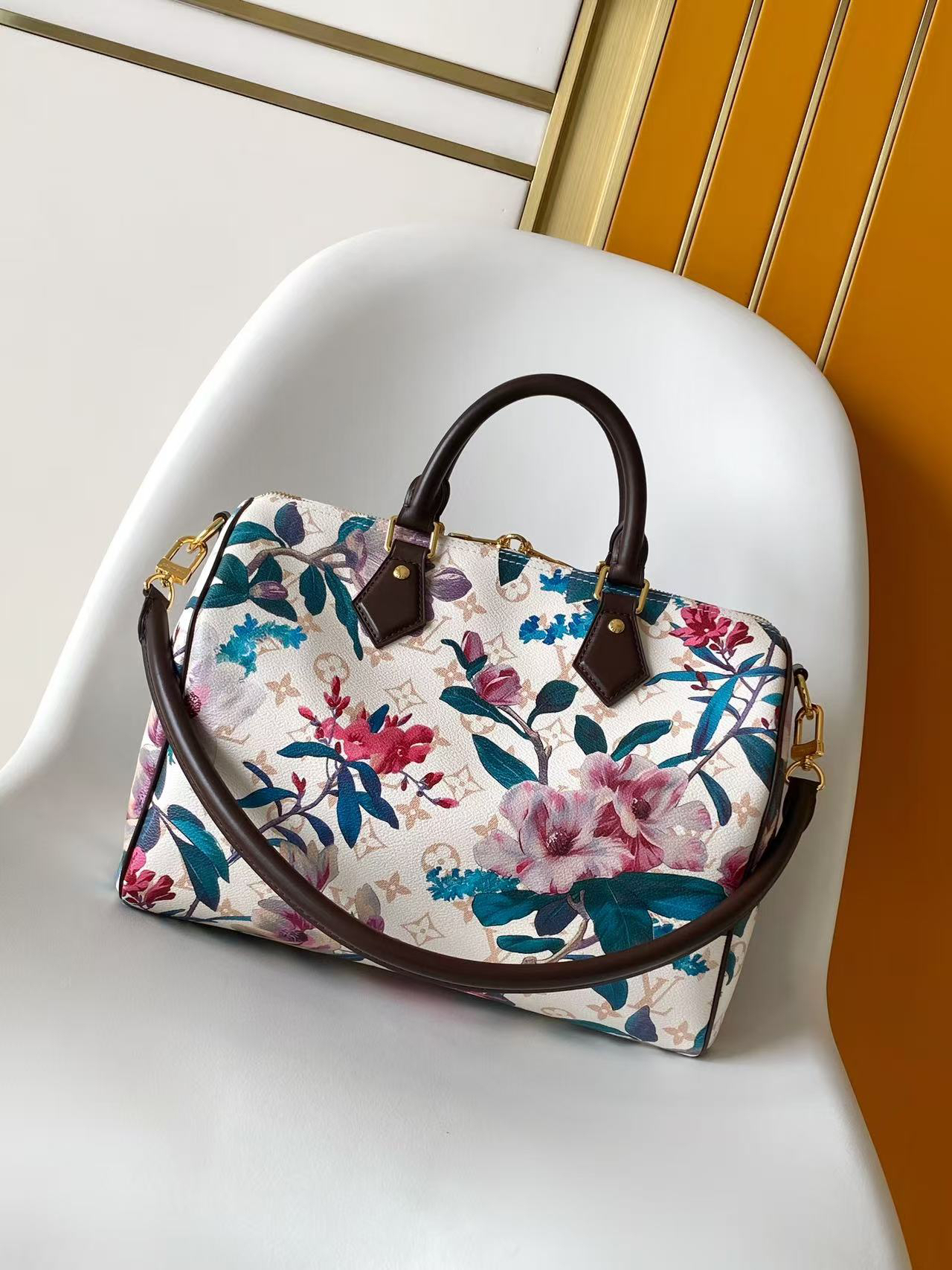 Louis Vuitton Speedy Soft 30 Boho Handbag in Monogram Canvas - Image 3