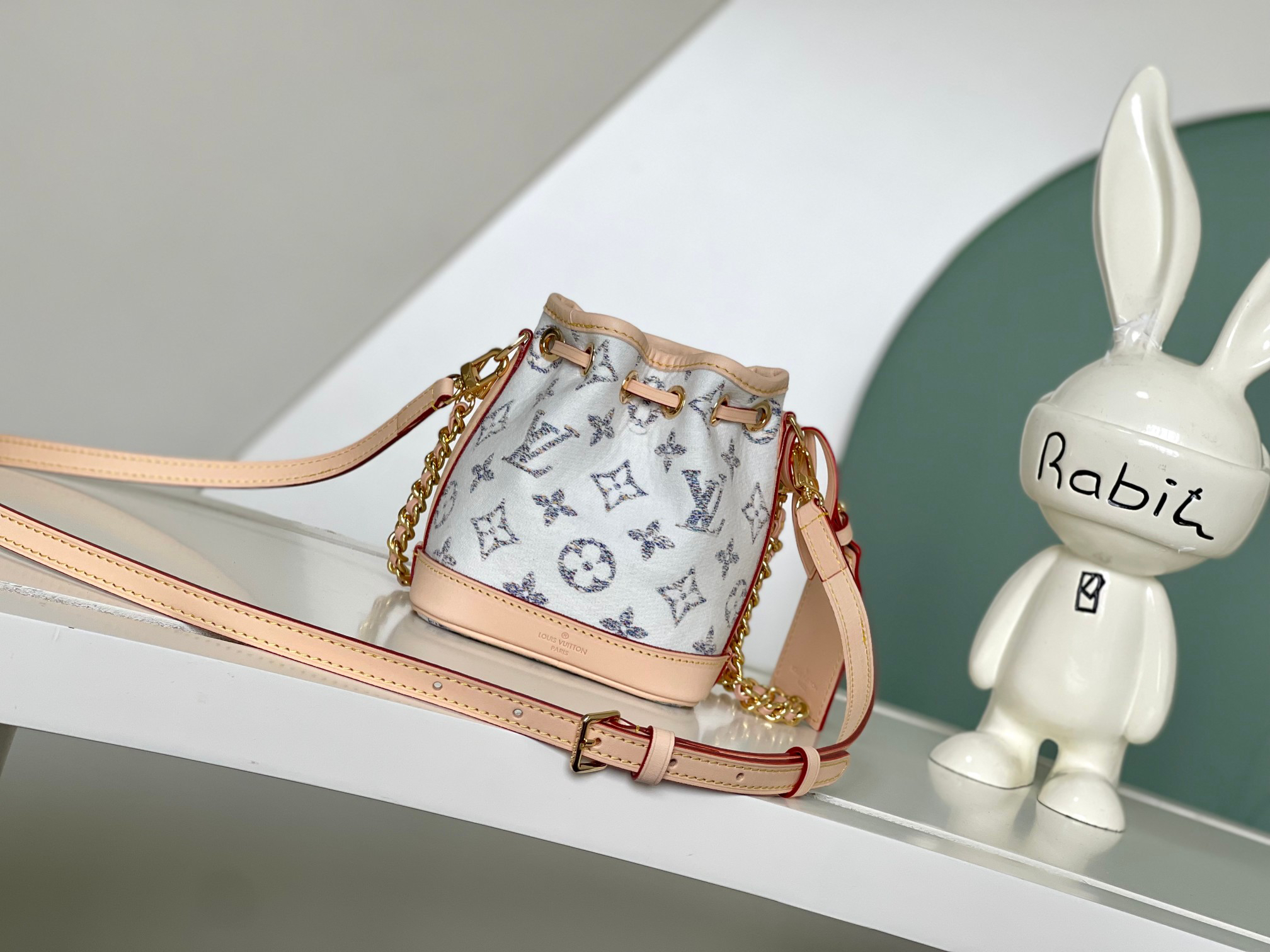 Louis Vuitton Nano Noe Monogram Canvas Crossbody Bag - Image 3