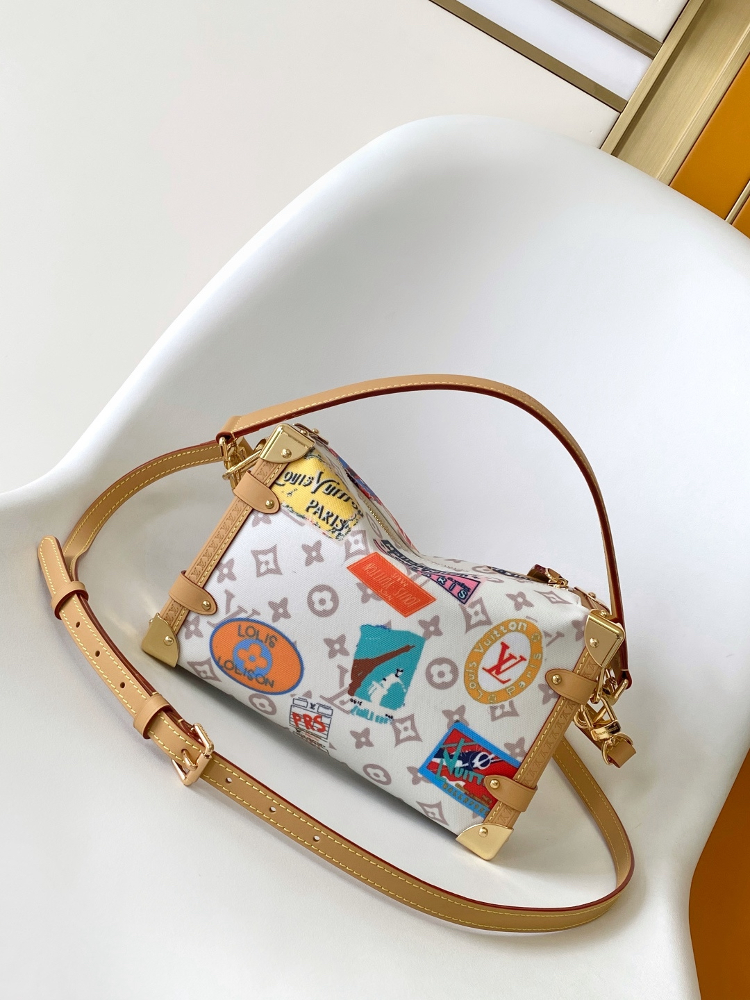 Louis Vuitton Side Trunk Medium Handbag - Image 3