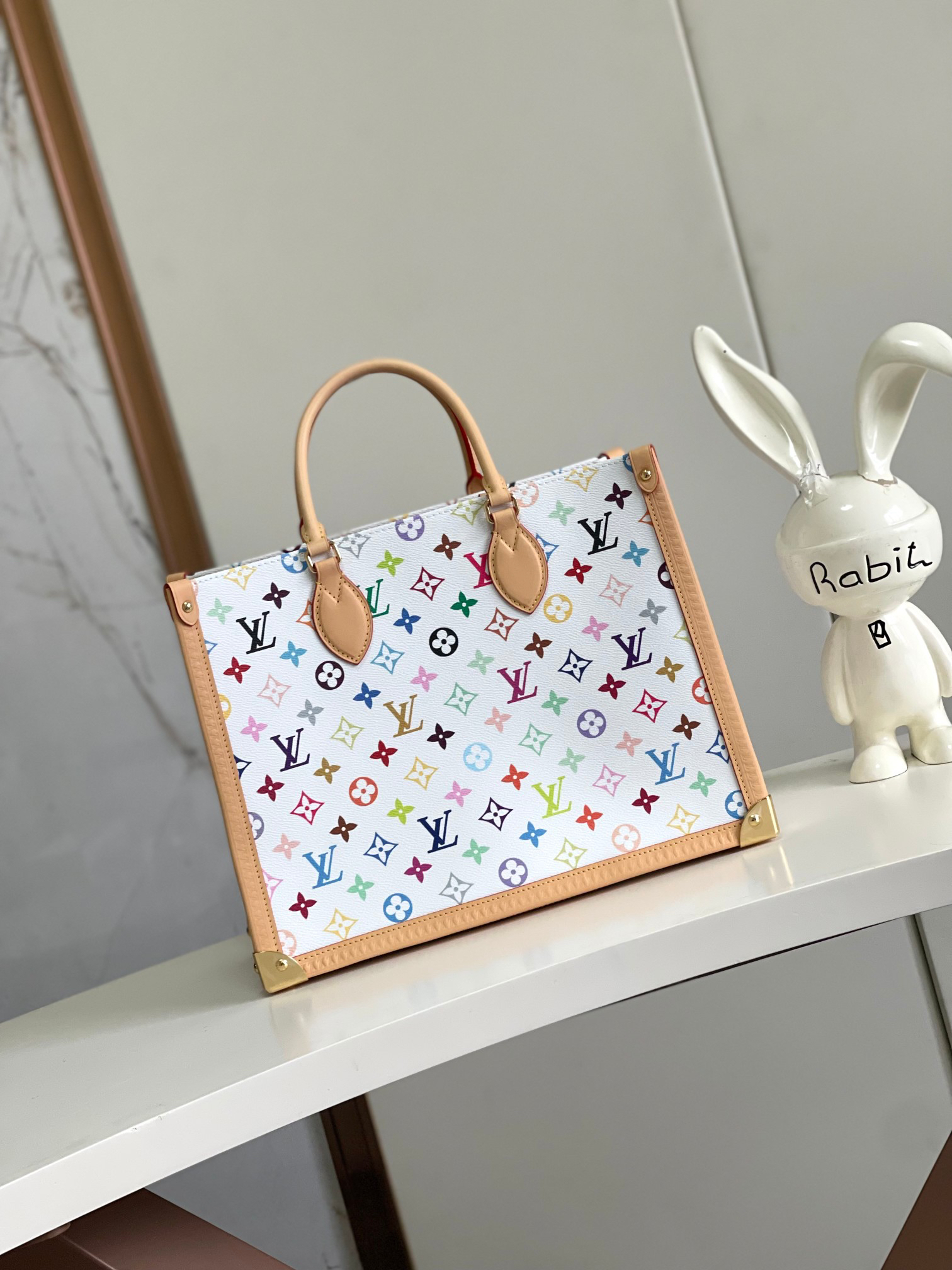 Louis Vuitton x Takashi Murakami OnTheGo MM Tote Bag - Image 3