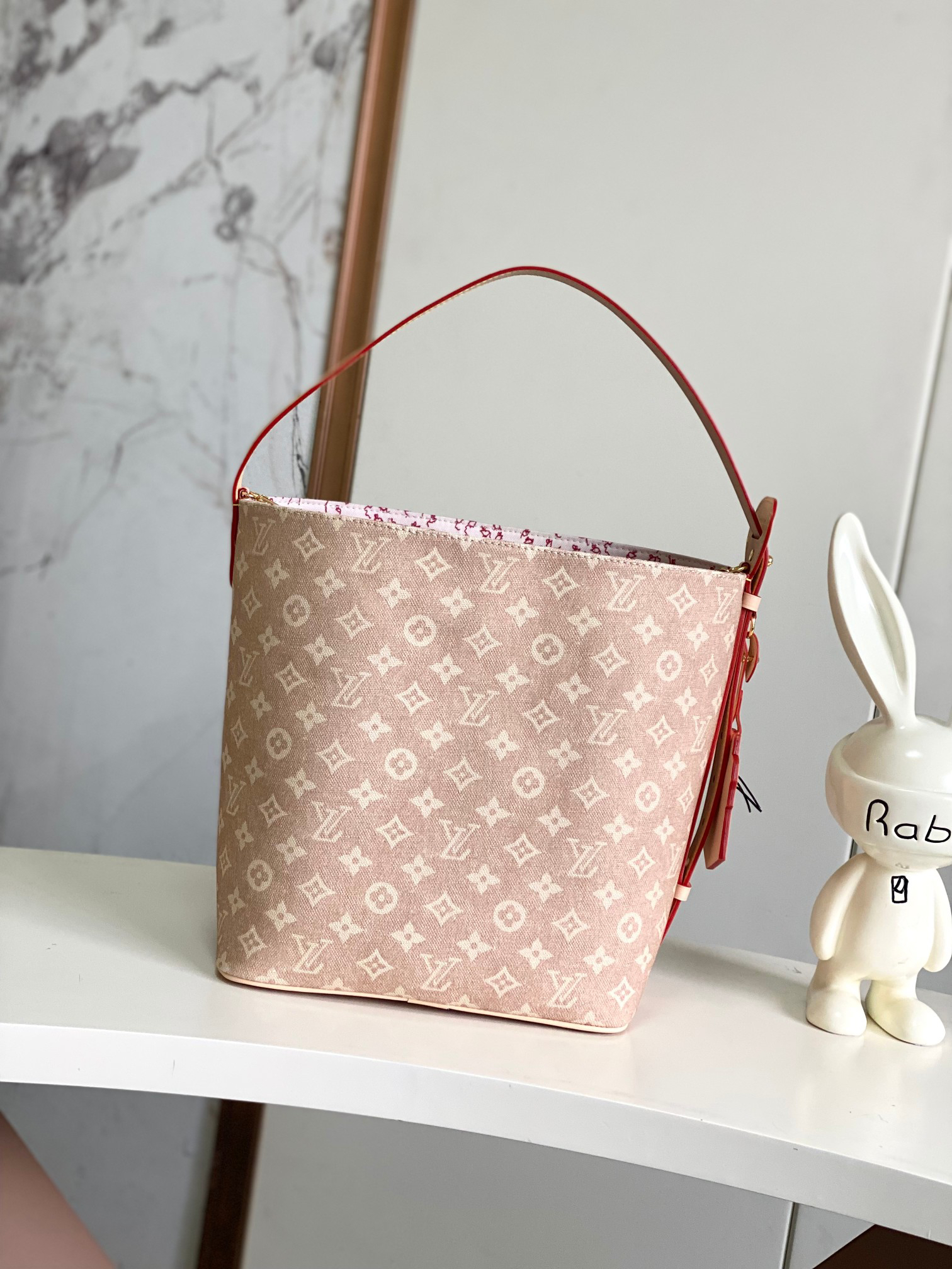 Louis Vuitton LV Travels With Meowgram Large Tote Bag - Image 3