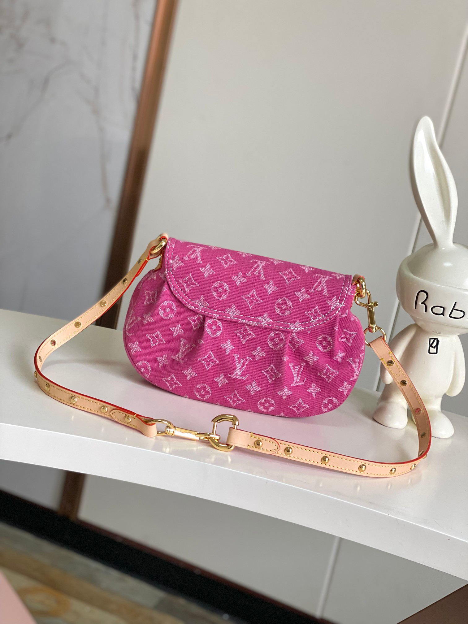 Sunset Rendez-Vous Denim Shoulder Bag - Image 3