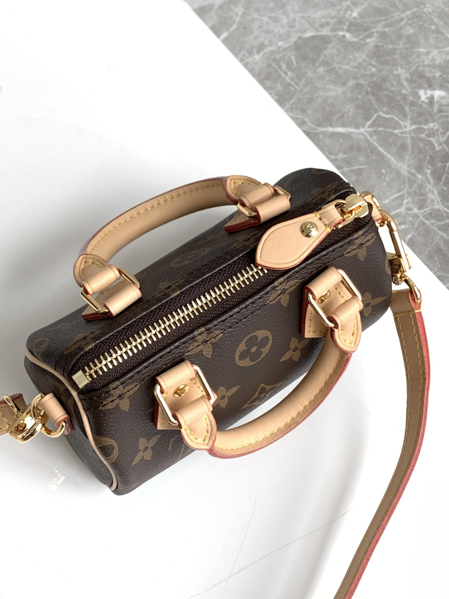 Louis Vuitton Nano Speedy Bag M81085 - Image 3