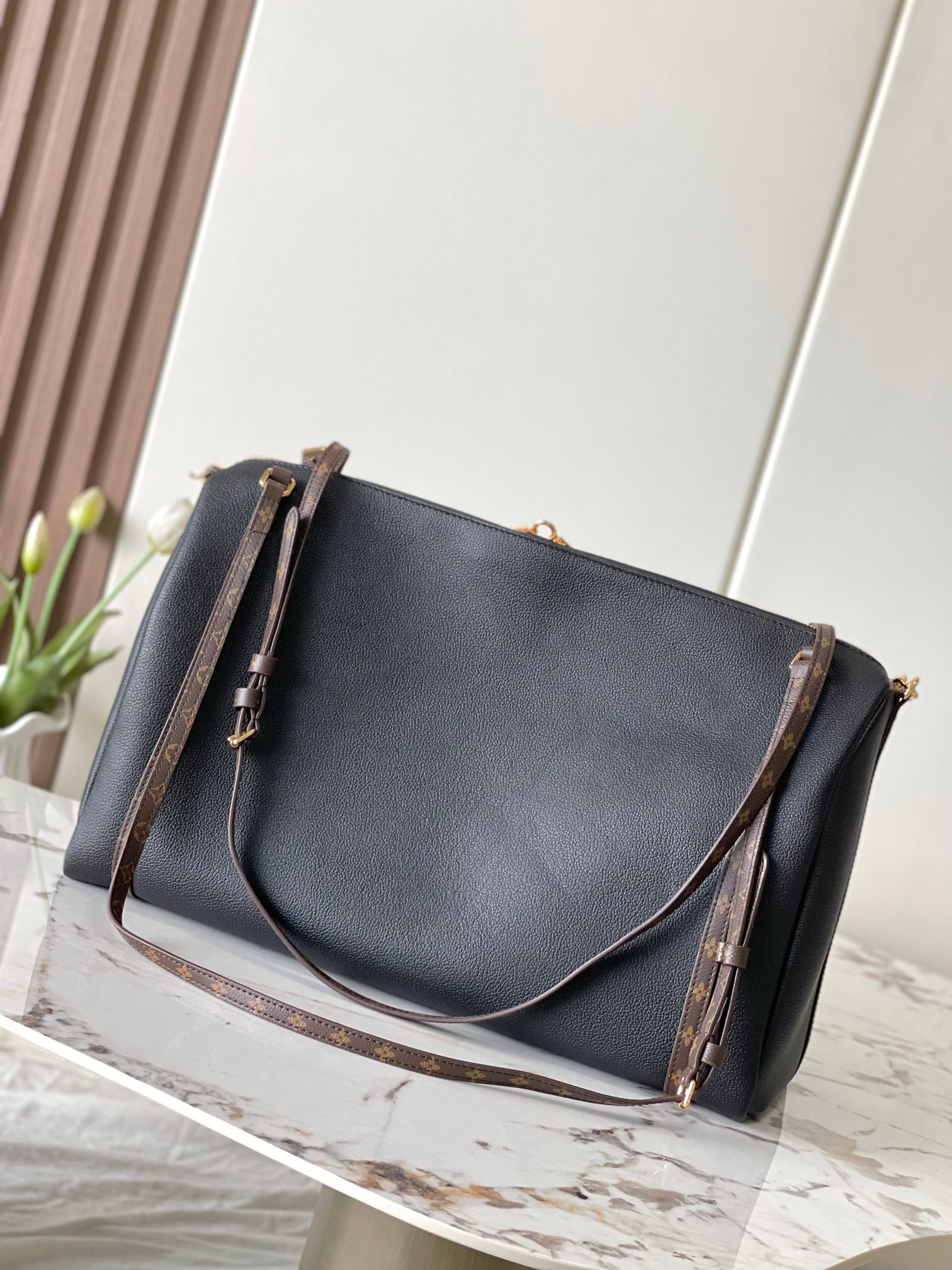 Express Travel Large Keepall Bag in Black - Image 3