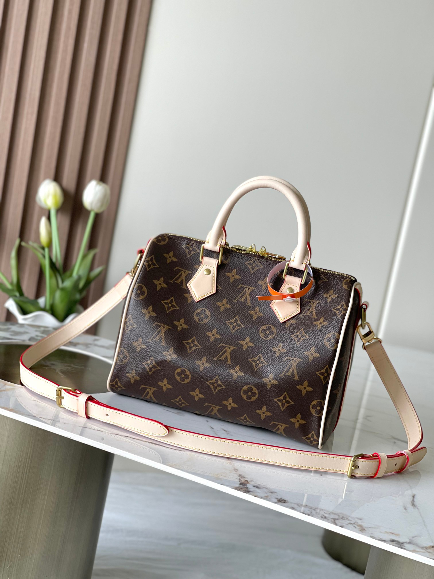 Speedy Bandoulière 25 Monogram Canvas Crossbody Bag - Image 3