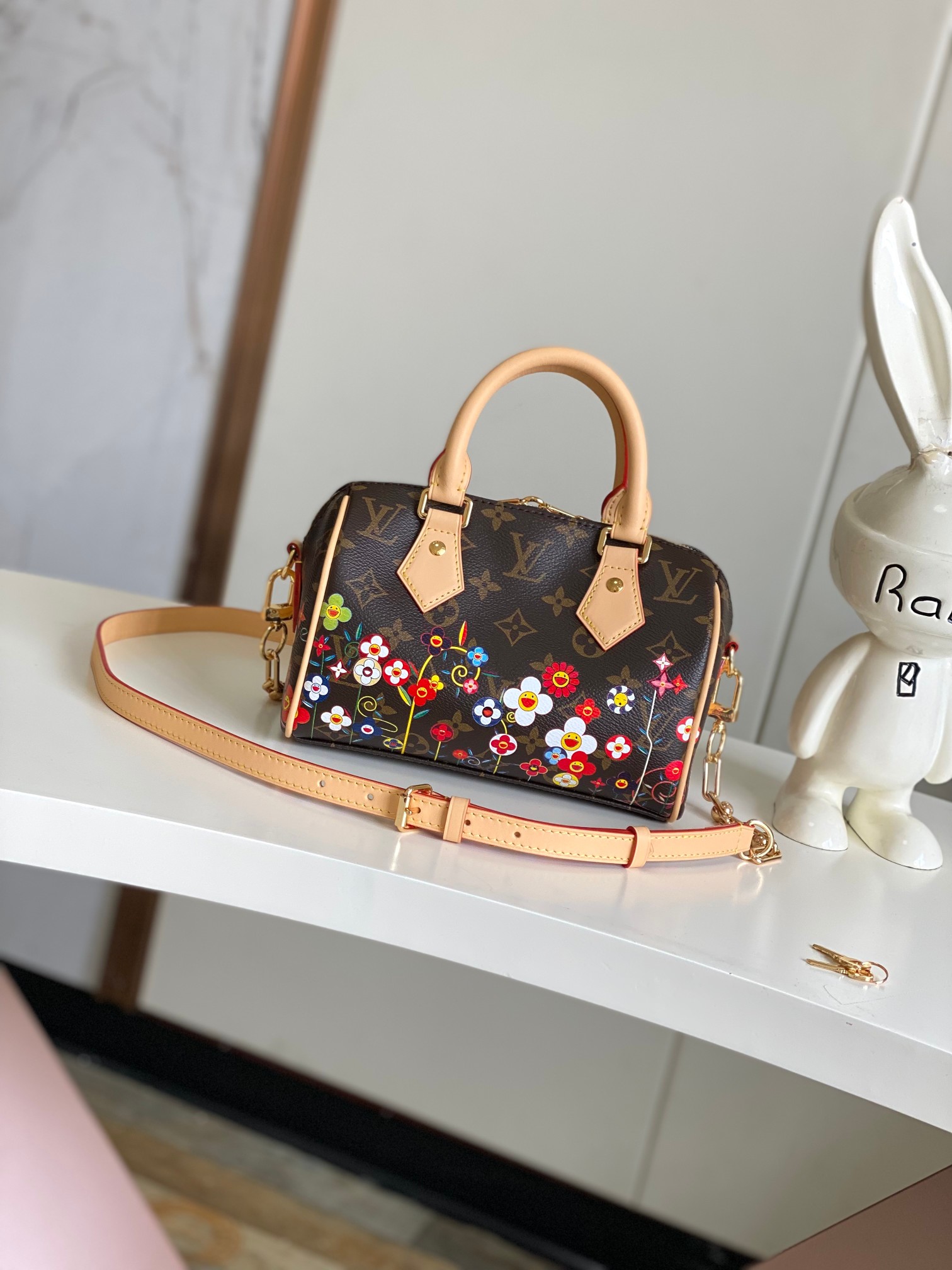 Louis Vuitton Speedy Bandoulière 20 Monogram Crossbody Bag - Image 3
