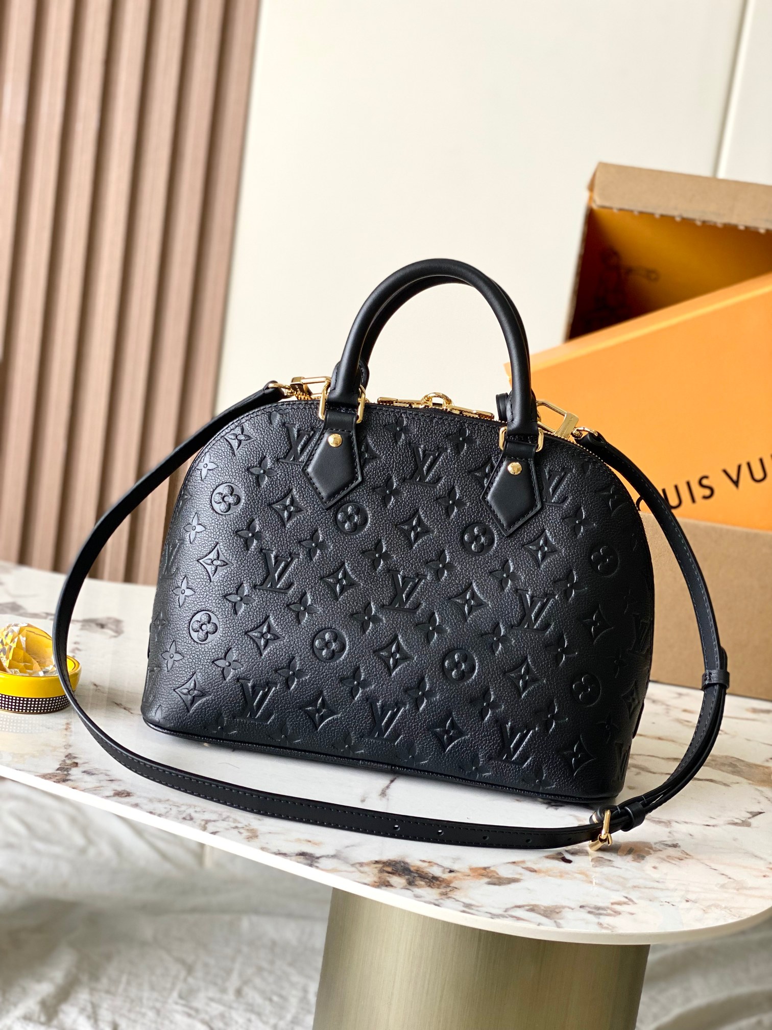 Alma PM Leather Handbag - Image 3