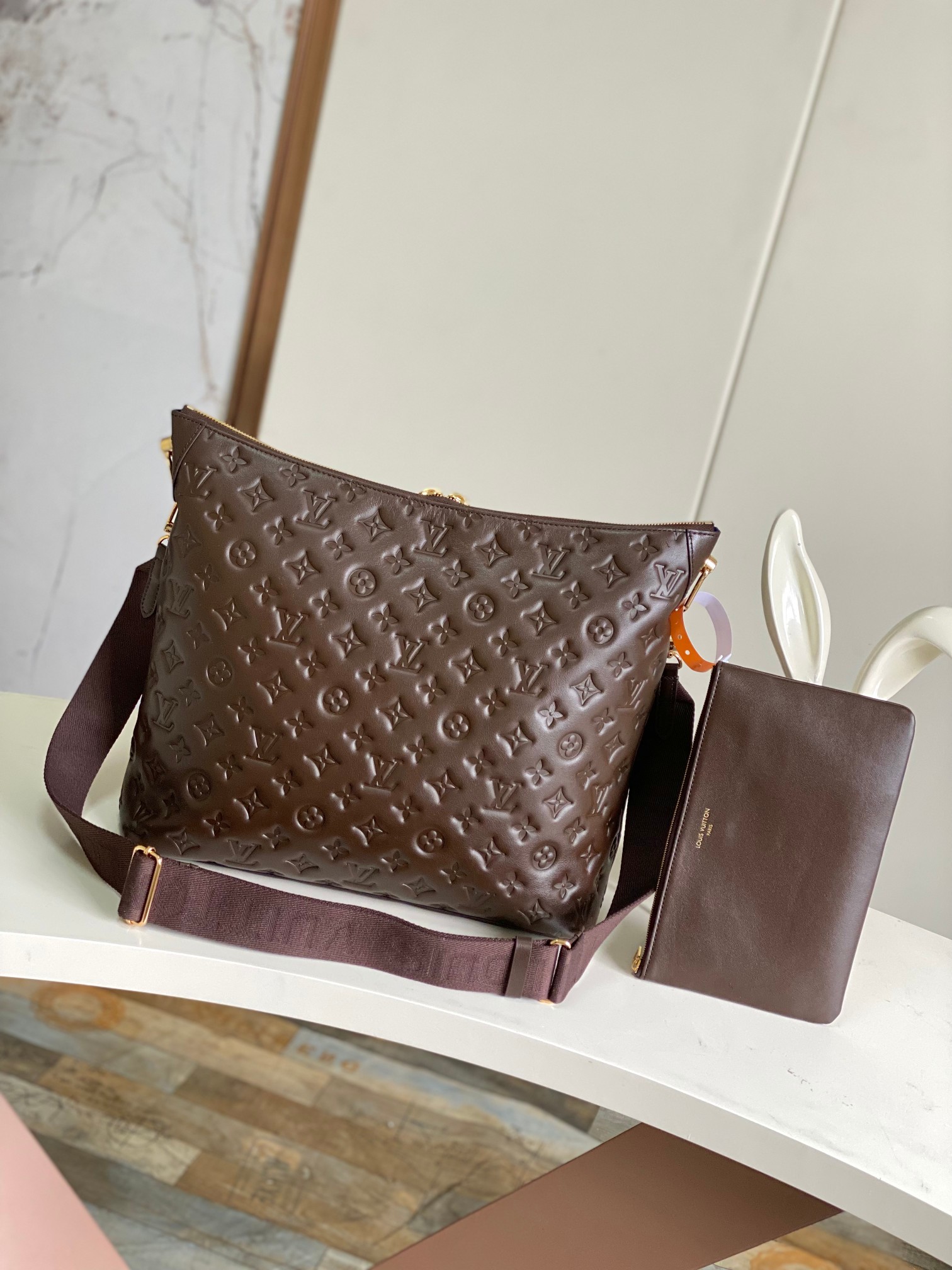 Louis Vuitton Coussin Monogram Leather Shoulder Bag - Image 3