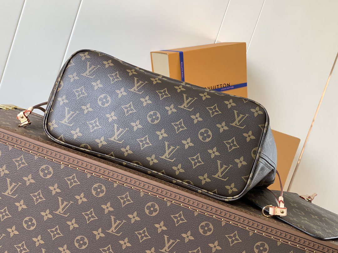 Louis Vuitton Neverfull MM Damier Ebene Tote Bag - Image 3