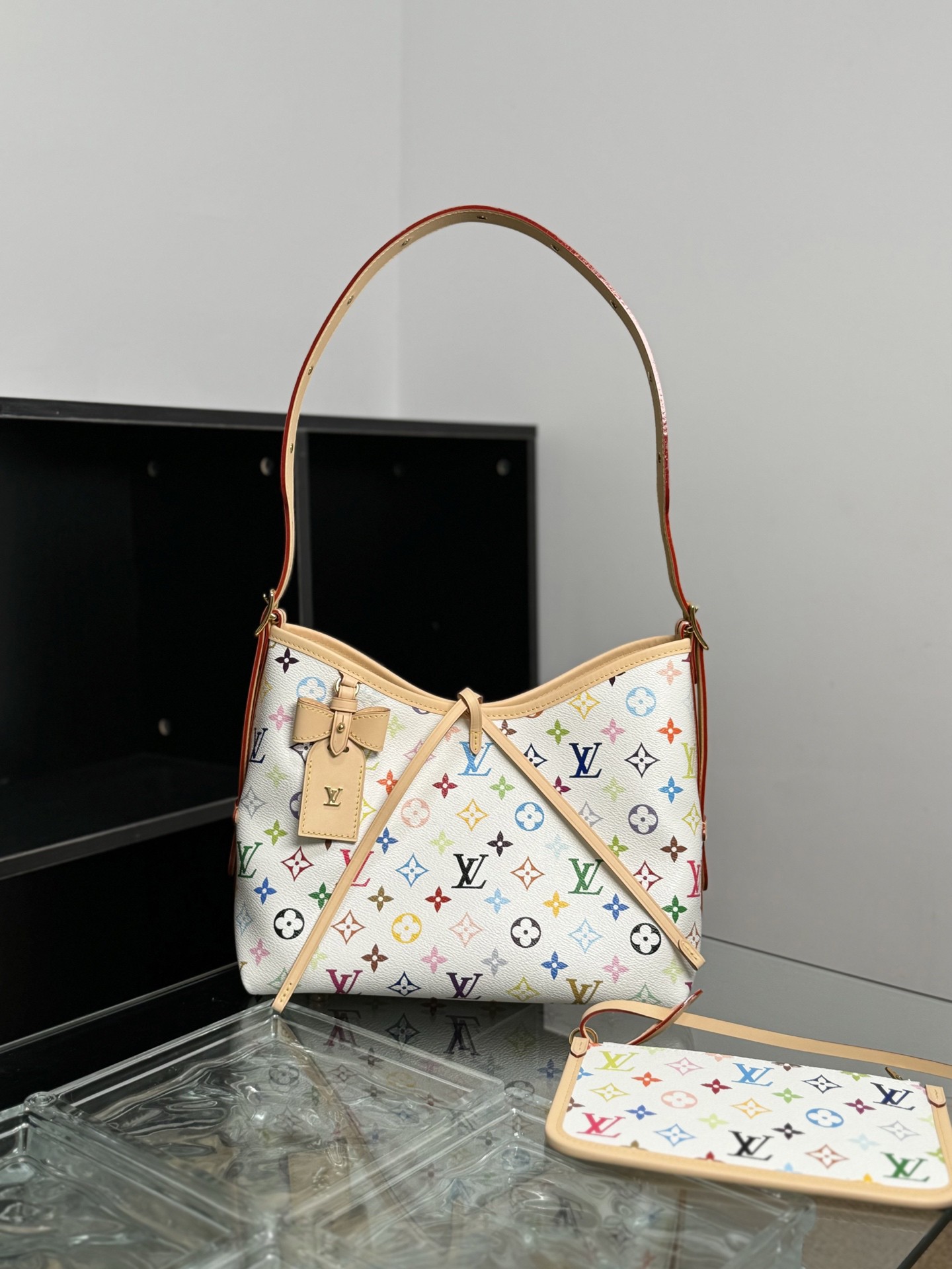 Louis Vuitton CarryAll Small Handbag, Monogram Coated Canvas, M13661 - Image 3