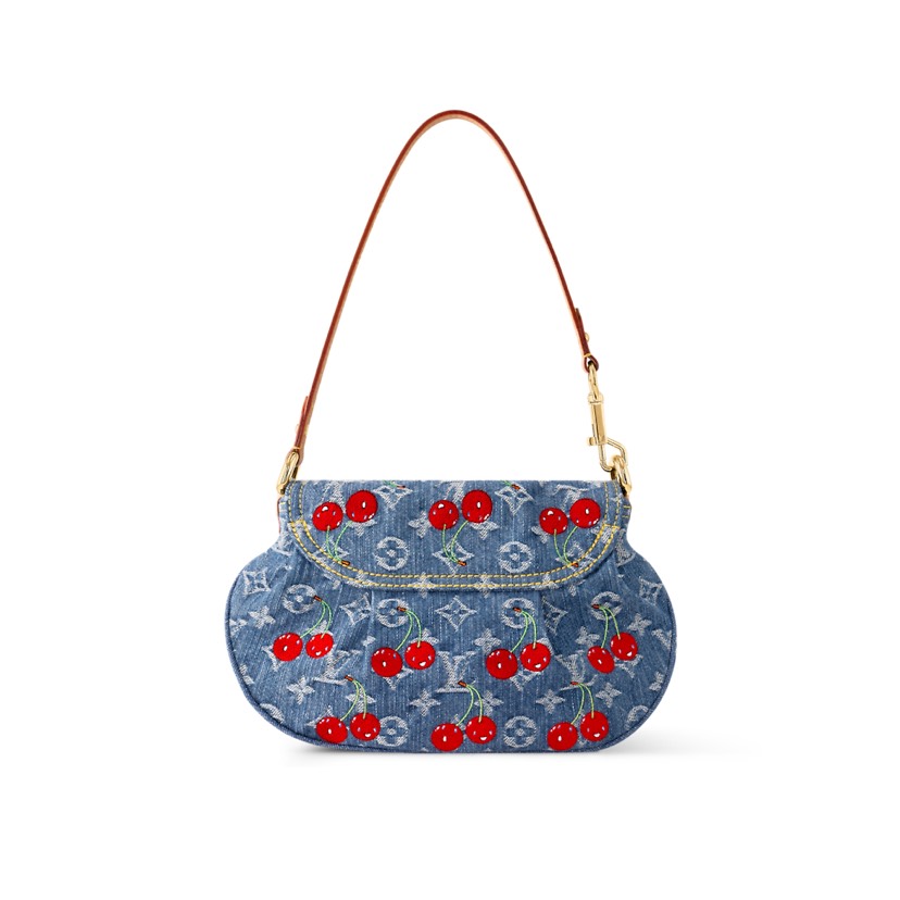 Louis Vuitton Sunset Denim Shoulder Bag - Image 3