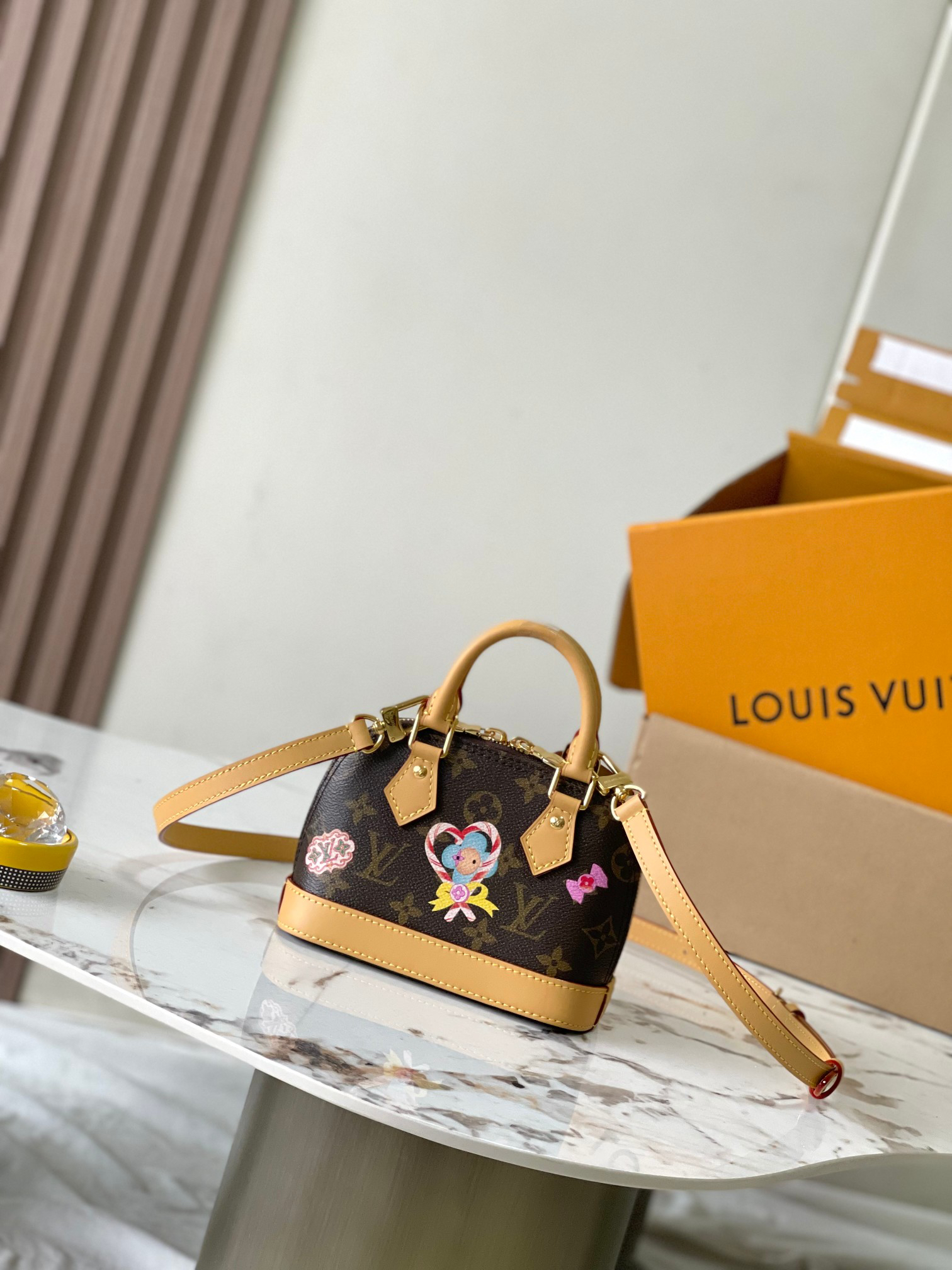 Louis Vuitton Nano Alma Handbag – Candy Factory Holiday Edition - Image 3