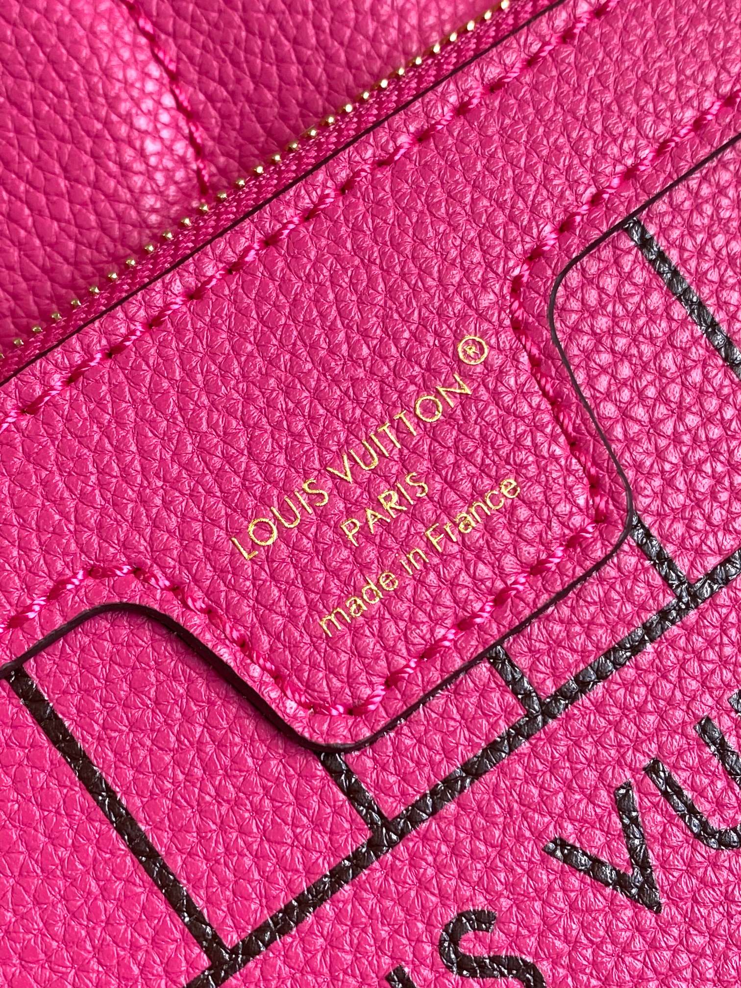 Neverfull BB Tote Bag in Damier Azur Canvas, Rose - Image 3