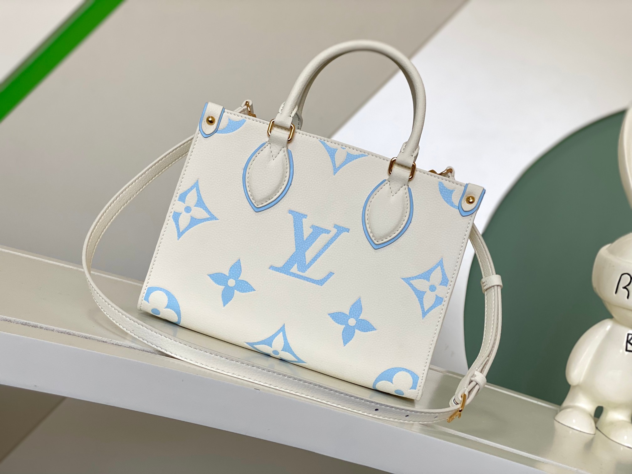 Louis Vuitton OnTheGo Mini Handbag in Monogram Empreinte Leather - Image 3