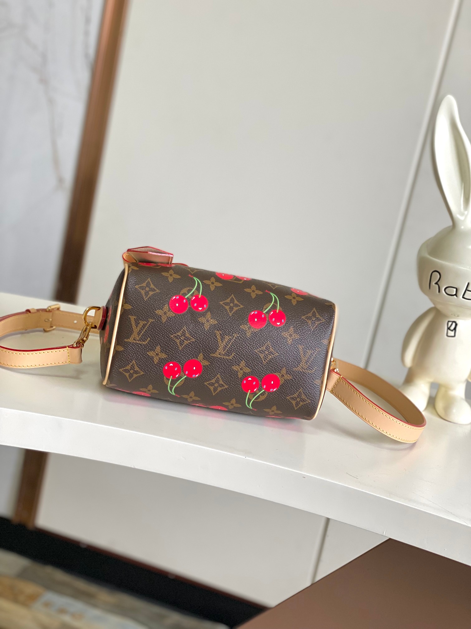Speedy Bandoulière Handbag with LV x TM Cherry Monogram - Image 3