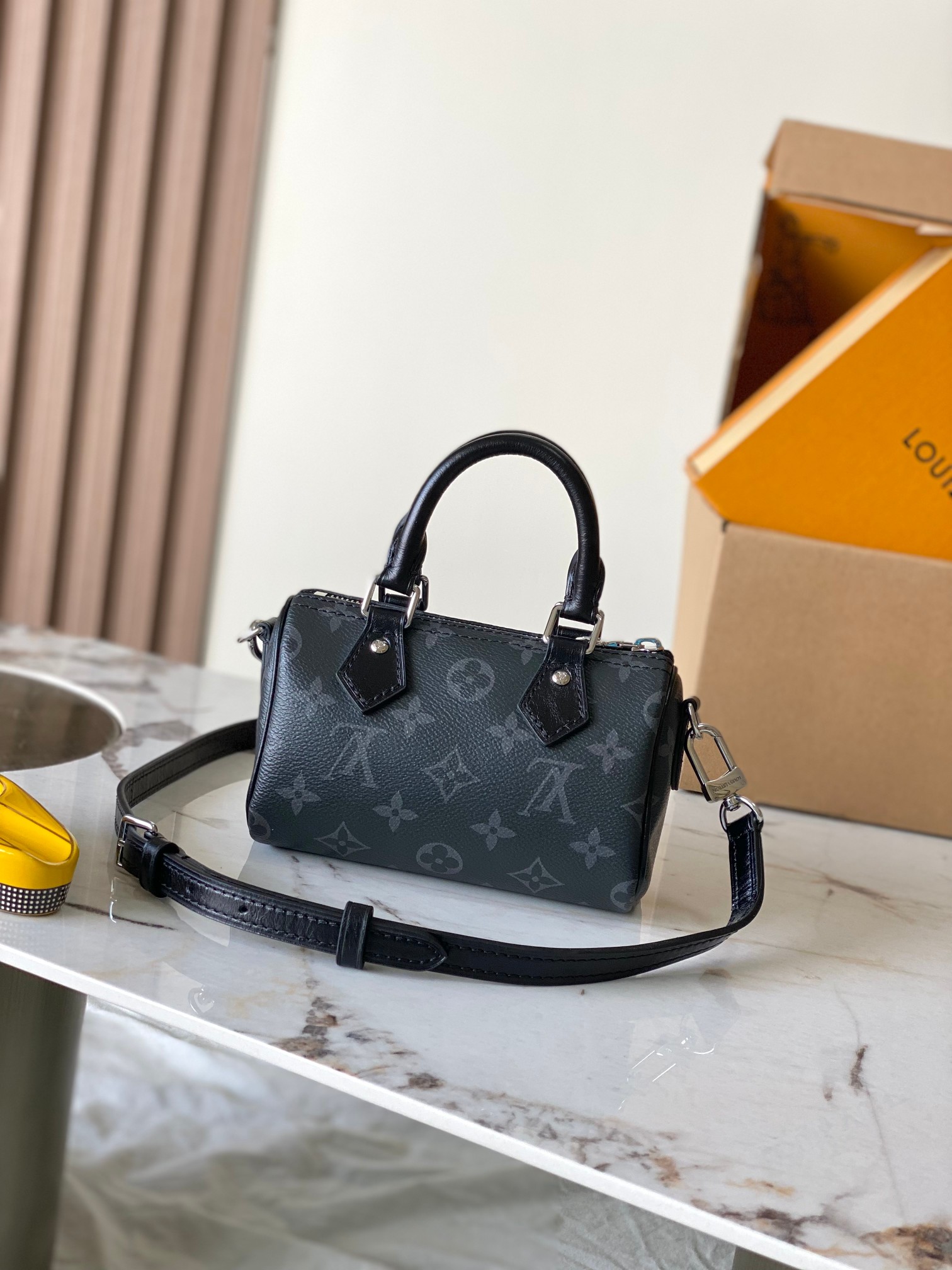 Louis Vuitton Nano Speedy 16 Crossbody Bag - Image 3