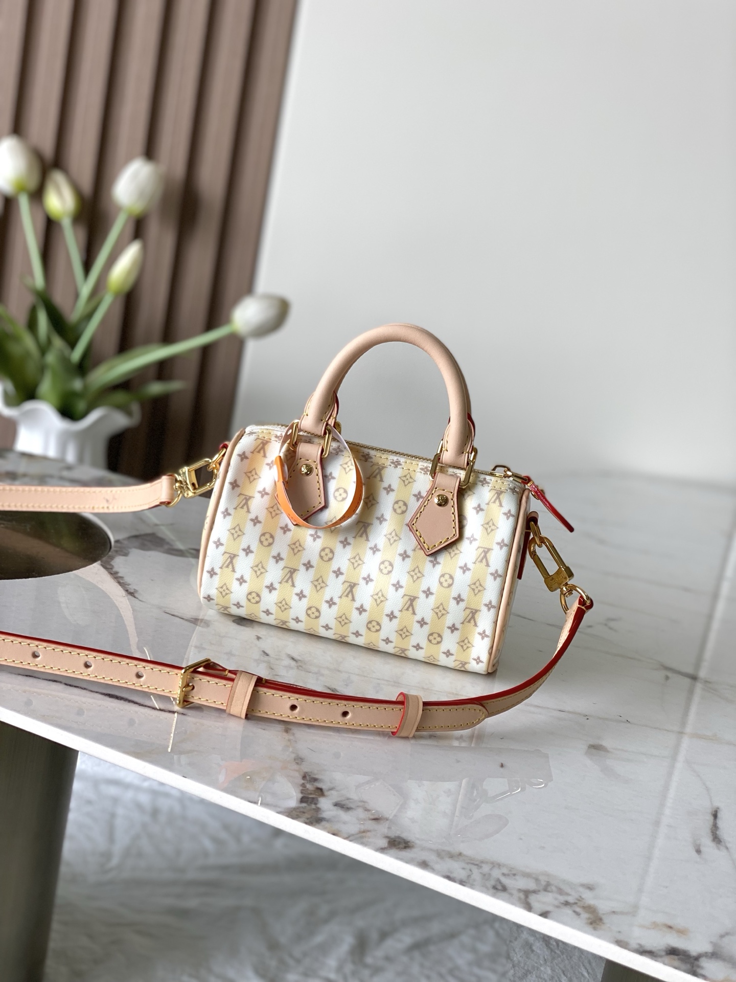 Louis Vuitton Nano Speedy Mini Crossbody Bag - Image 3