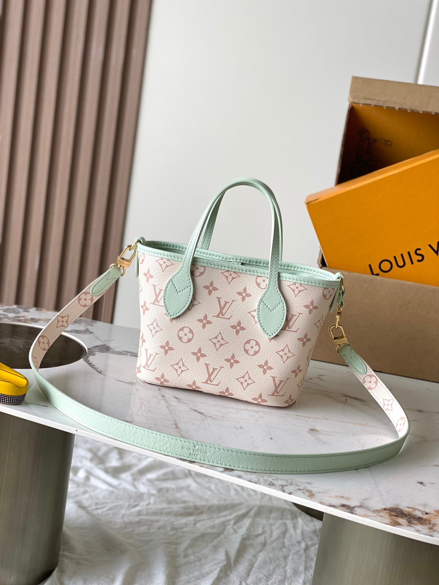 Louis Vuitton Neverfull Bandouliere Inside Out BB Tote Bag - Image 3
