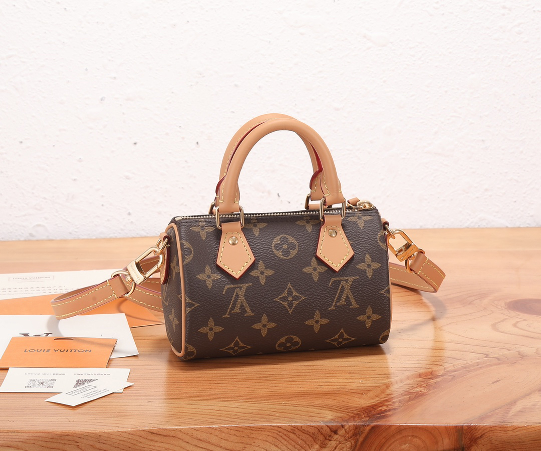 Louis Vuitton Nano Speedy Handbag - Image 3