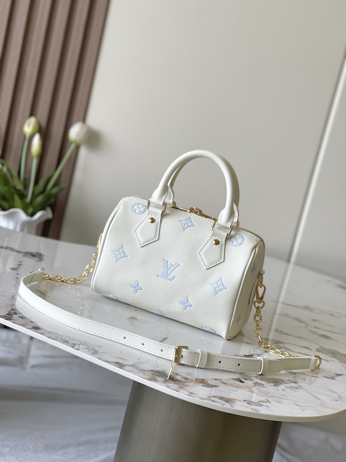 Speedy 20 Leather Handbag - Image 3