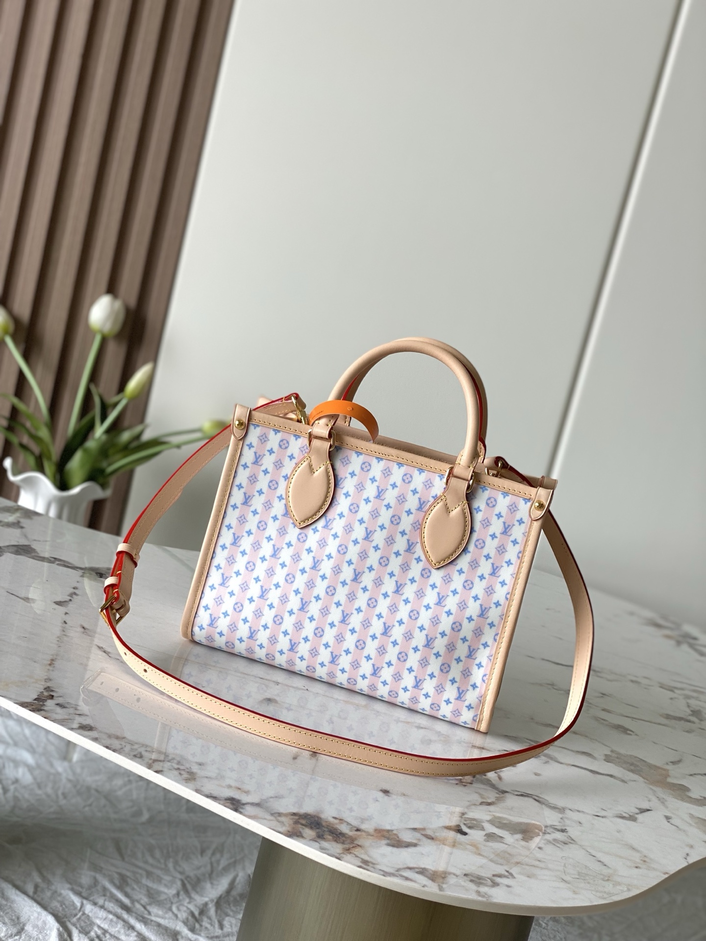 Louis Vuitton All In BB Pink Mini Monogram Handbag - Image 3