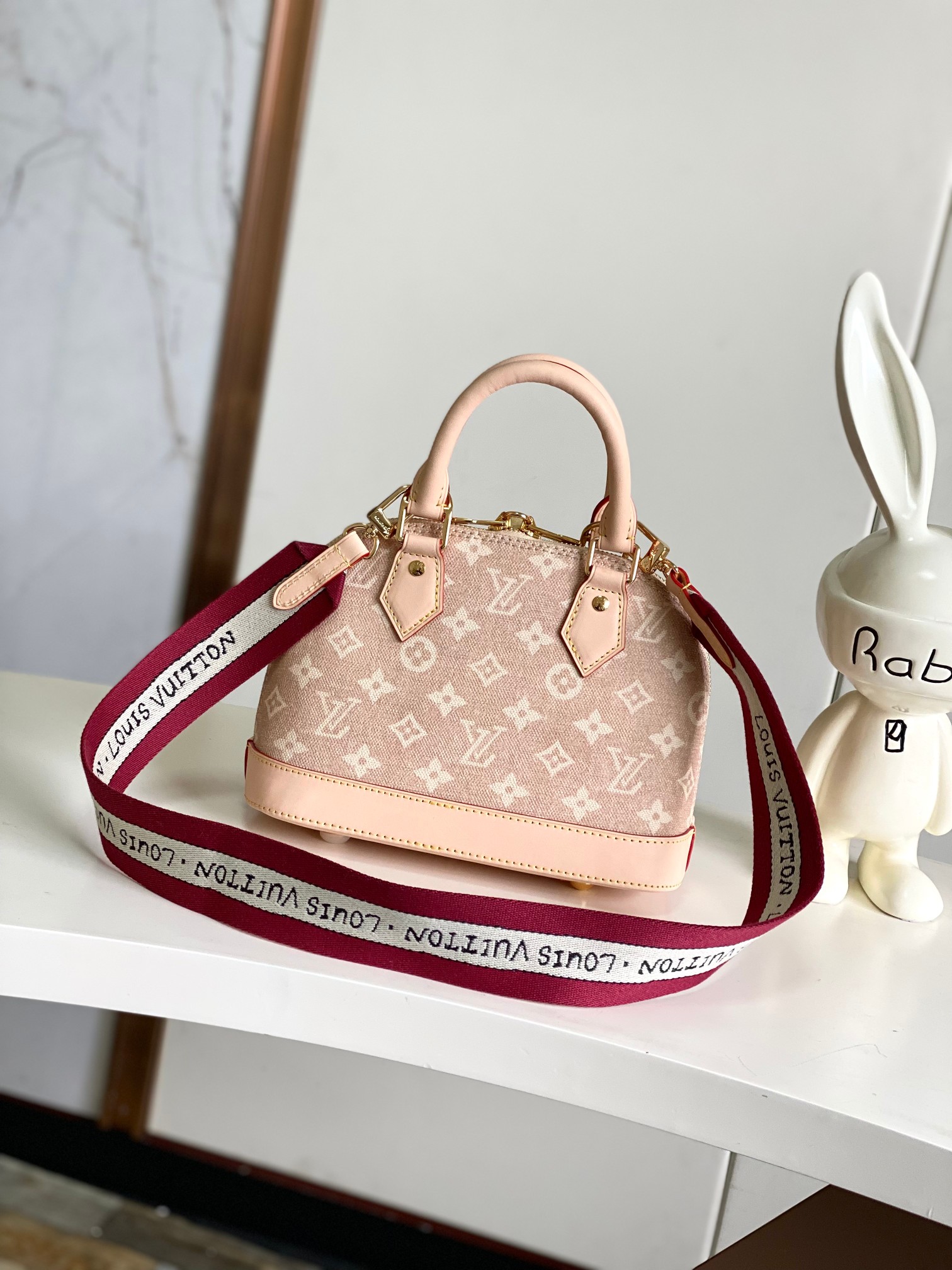 Louis Vuitton Alma BB Meowgram Canvas Crossbody Bag - Image 3