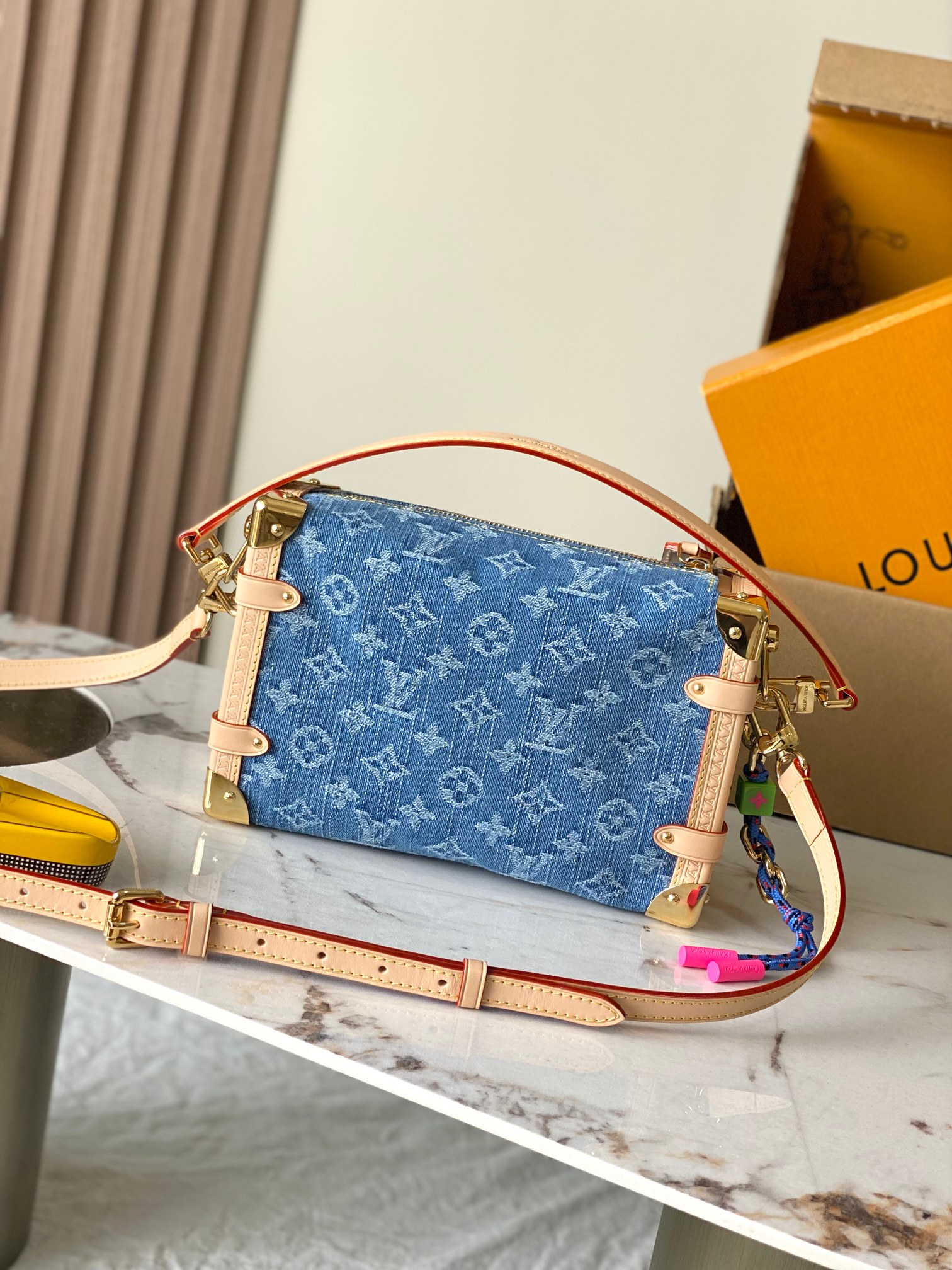 Louis Vuitton Side Trunk Medium Crossbody Bag - Image 3