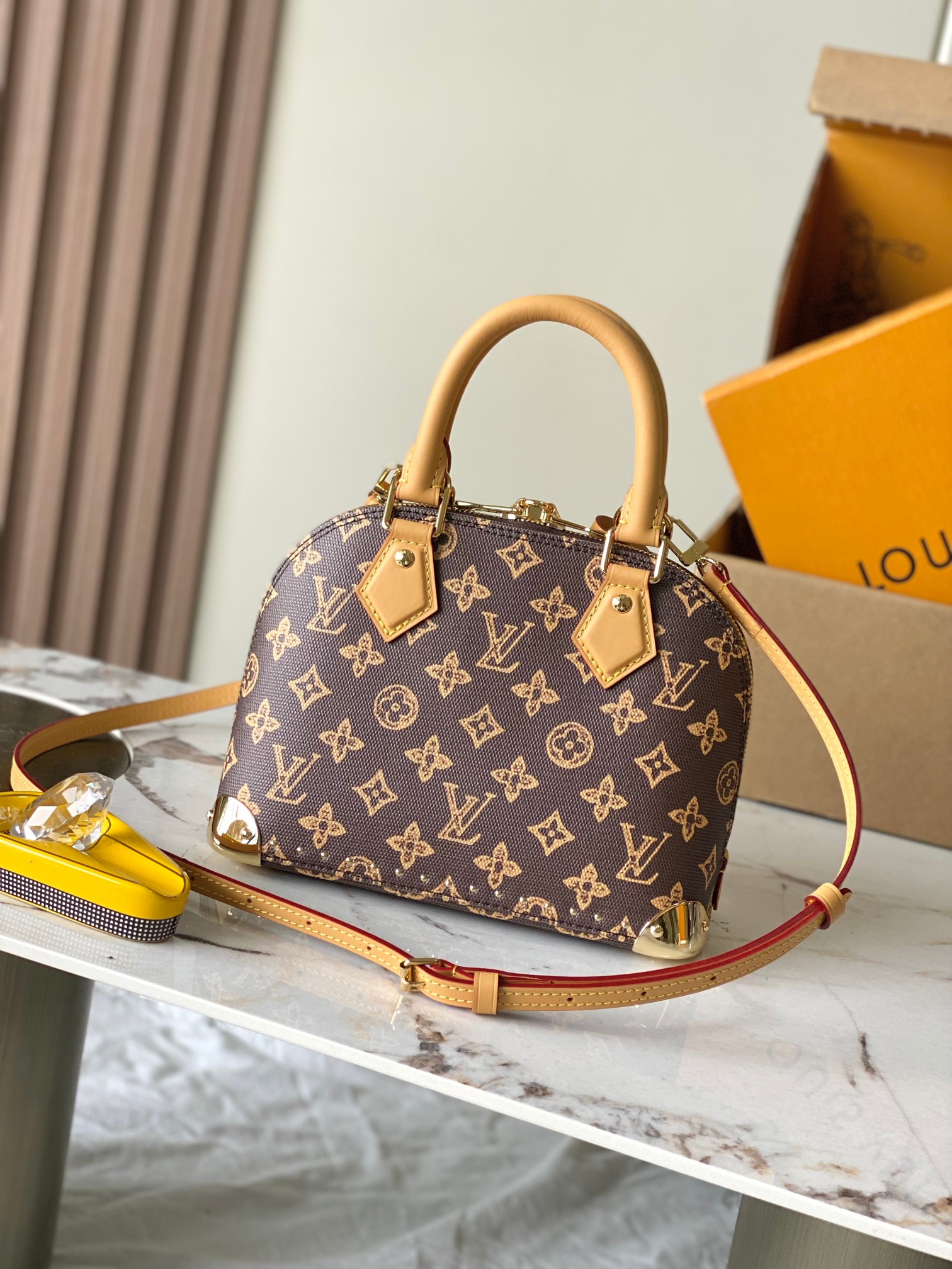 Louis Vuitton Alma Trunk BB Handbag - Image 3