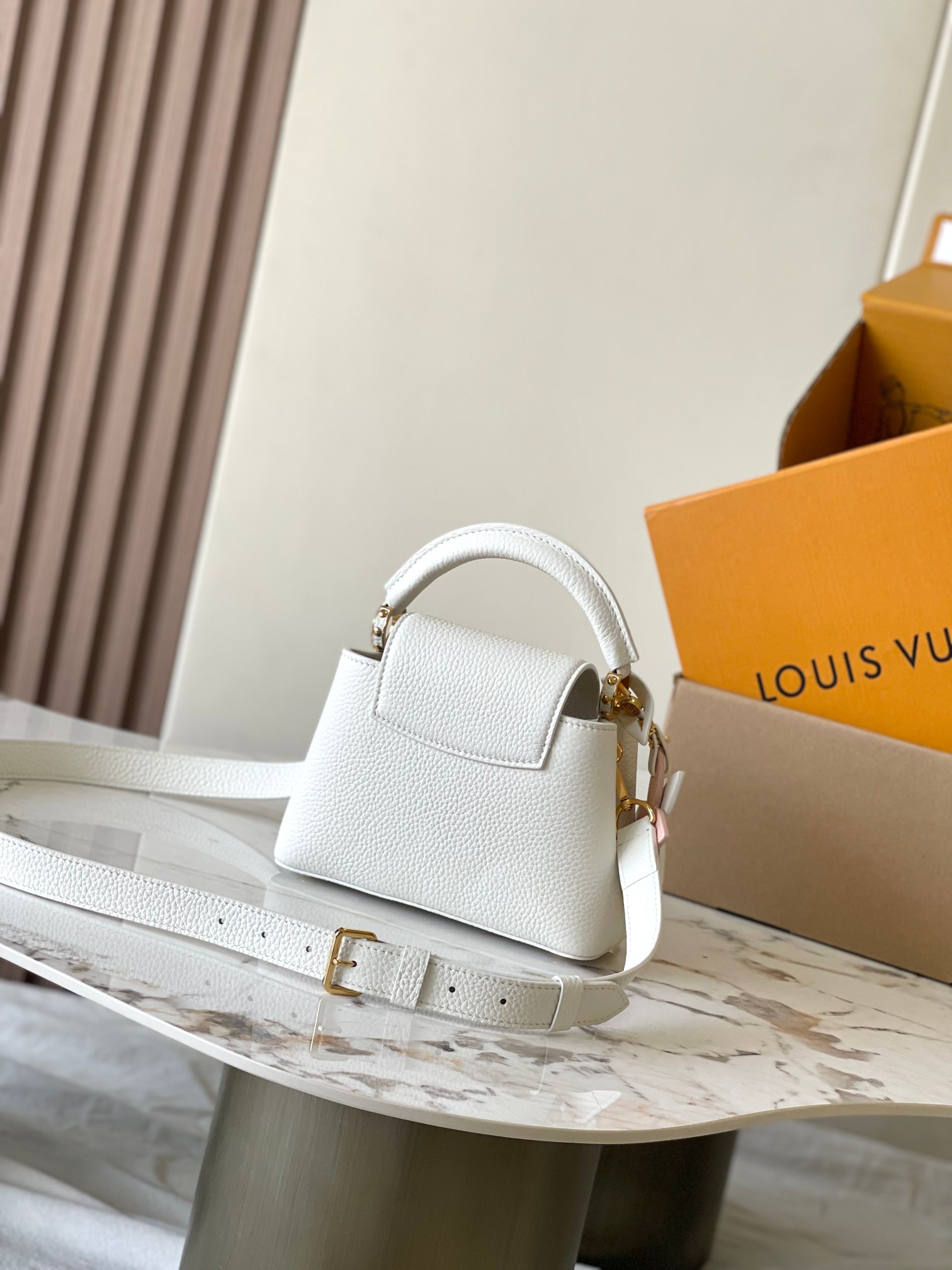 Louis Vuitton Capucines Mini Crossbody Bag - Image 3