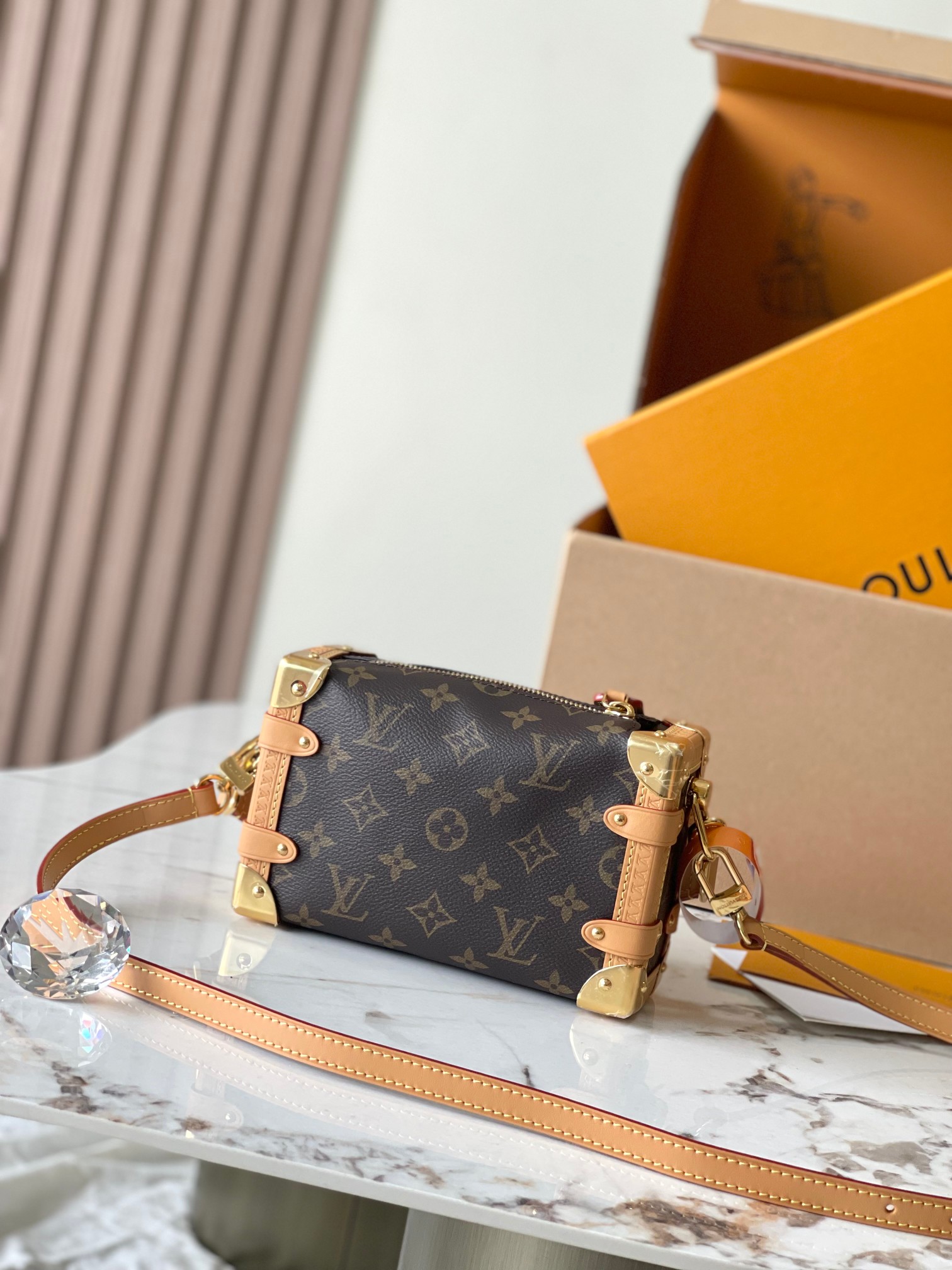 Louis Vuitton Side Trunk Mini Handbag - Image 3