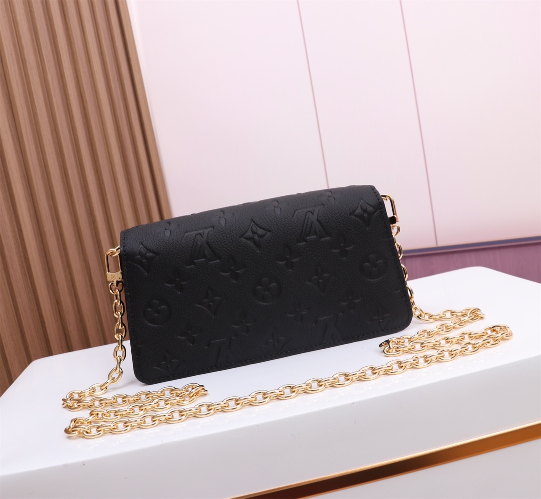 Louis Vuitton Monogram Empreinte Trapezoid Shoulder Bag M82836 M82637 - Image 3