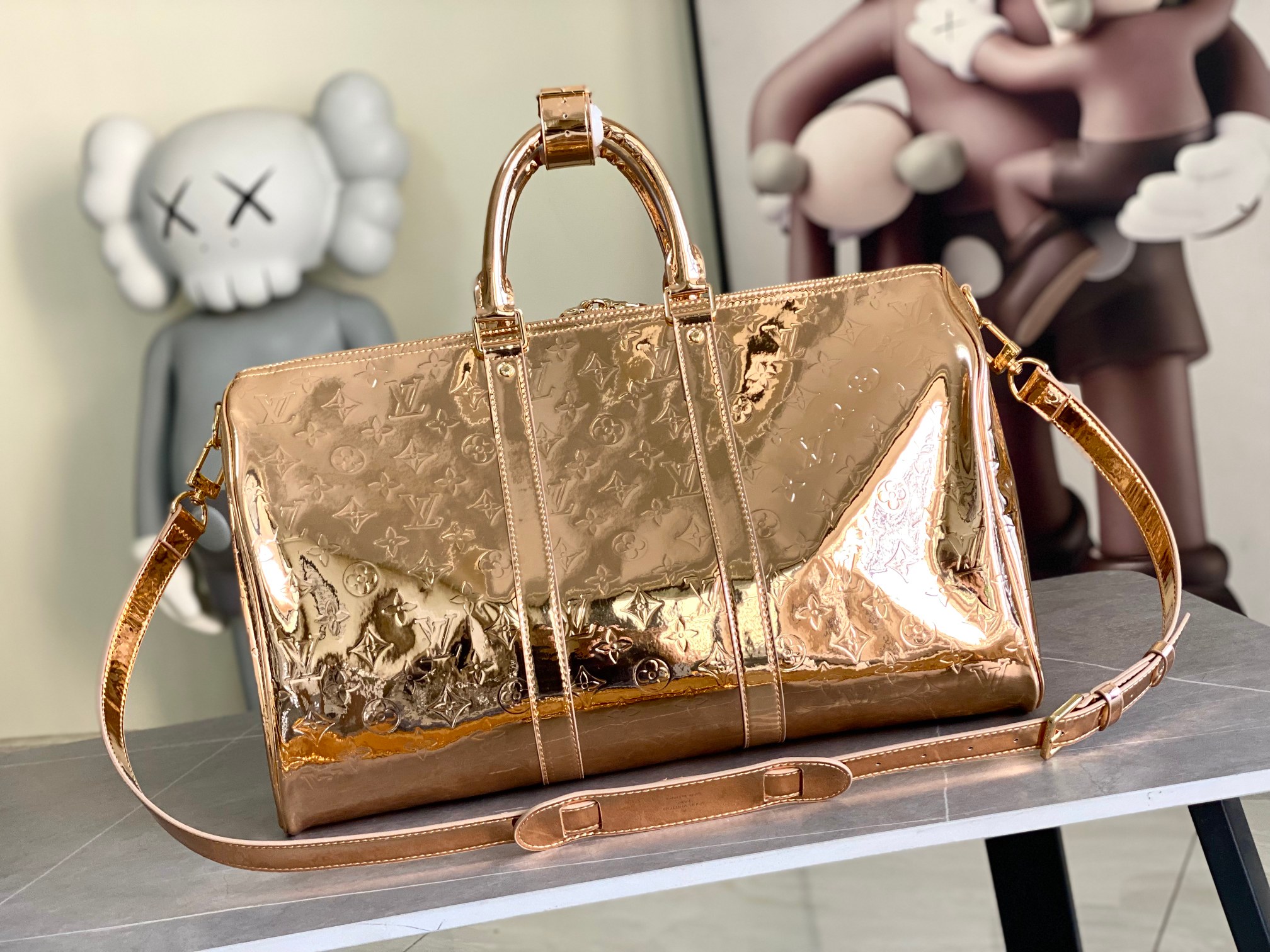 Louis Vuitton Keepall Bandouliere 45 Travel Bag M26463 - Image 3