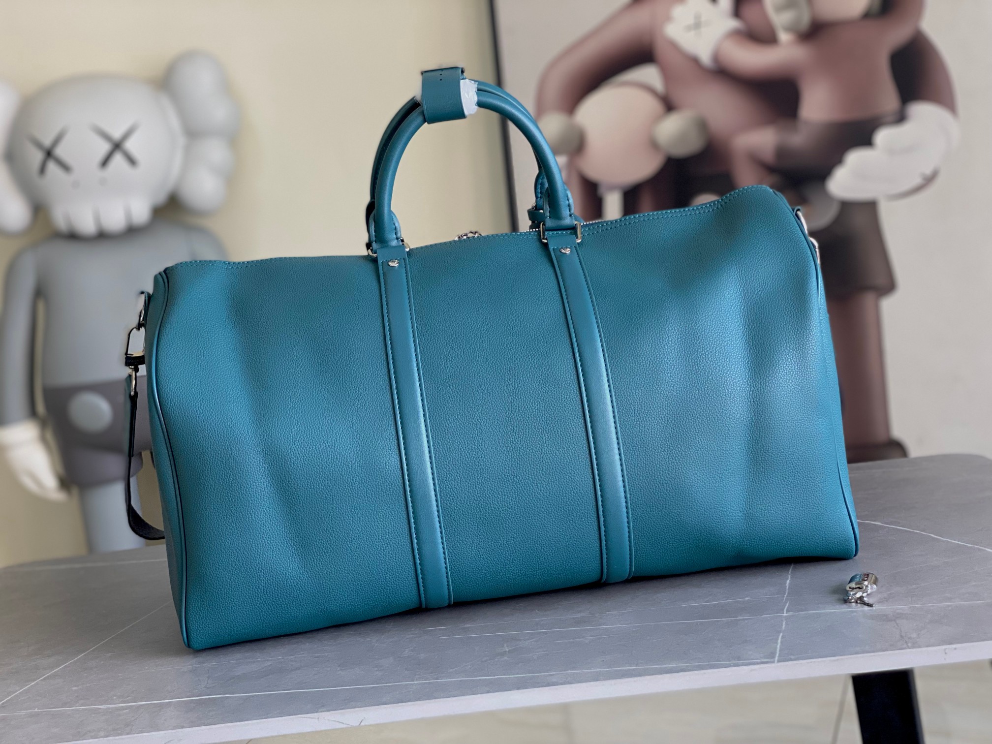Louis Vuitton Keepall Bandoulière 50 Travel Bag - Image 3