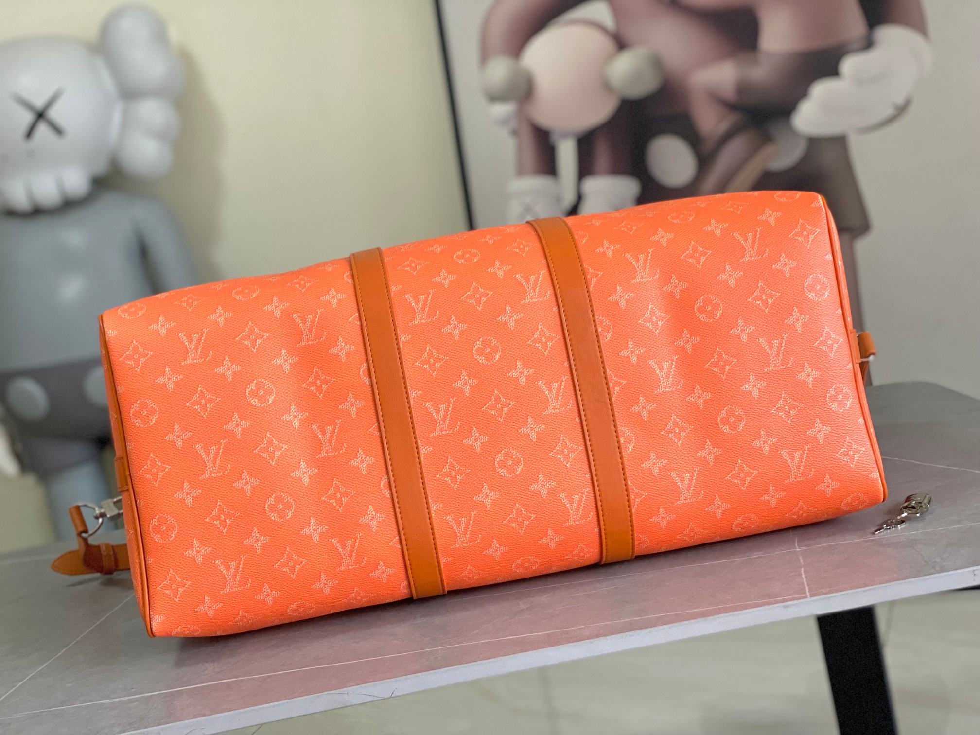 Louis Vuitton Heritage Keepall 50 Travel Bag - Image 3