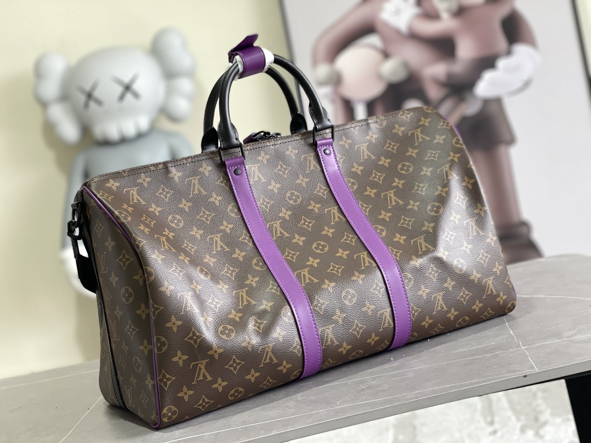 Louis Vuitton Keepall 50 Travel Bag - Image 3