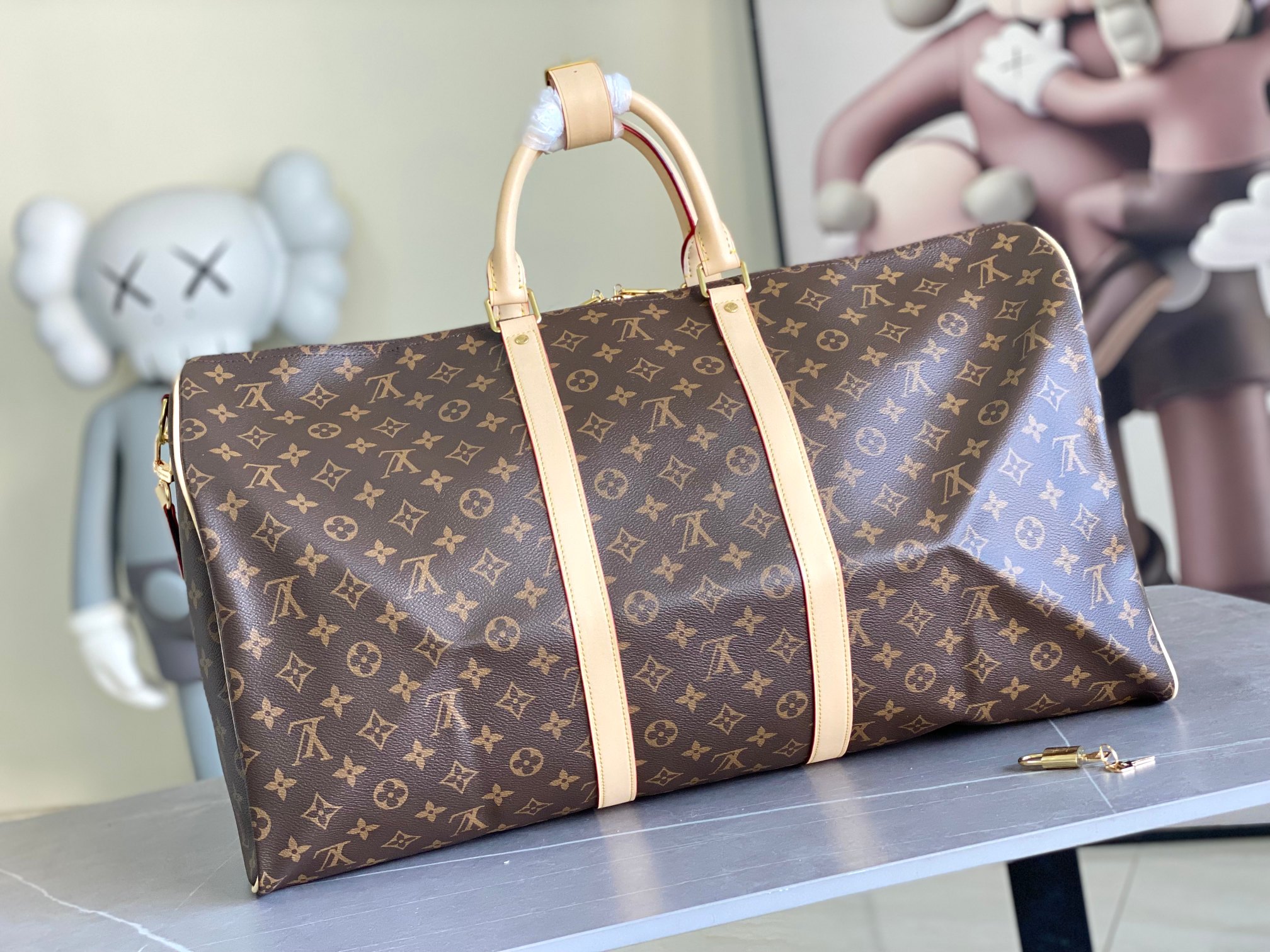 Louis Vuitton Keepall Travel Bag 55 cm - Image 3
