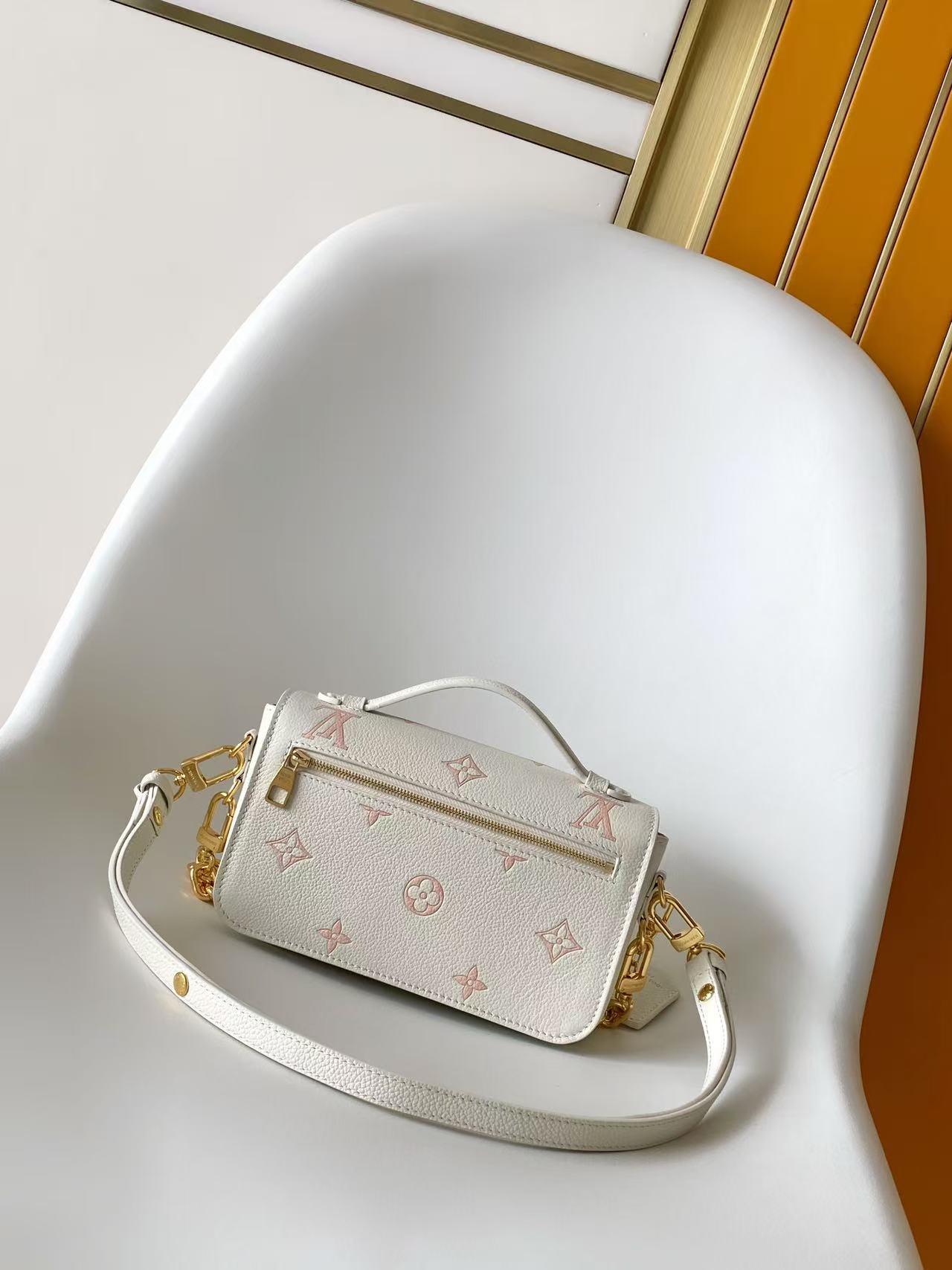 Louis Vuitton Pochette Métis East West Handbag in Monogram Empreinte Leather - Image 3