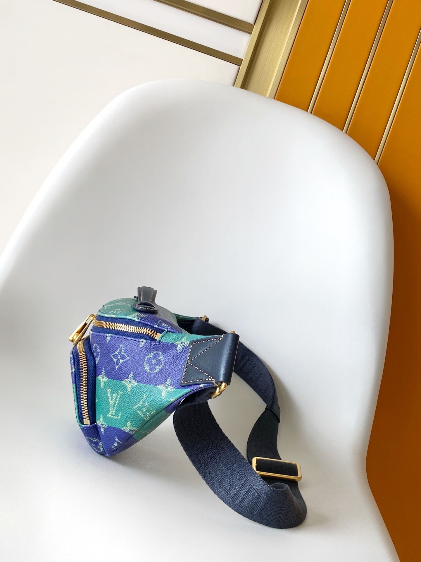 Louis Vuitton Rush Belt Bag in Green Monogram Canvas - Image 3
