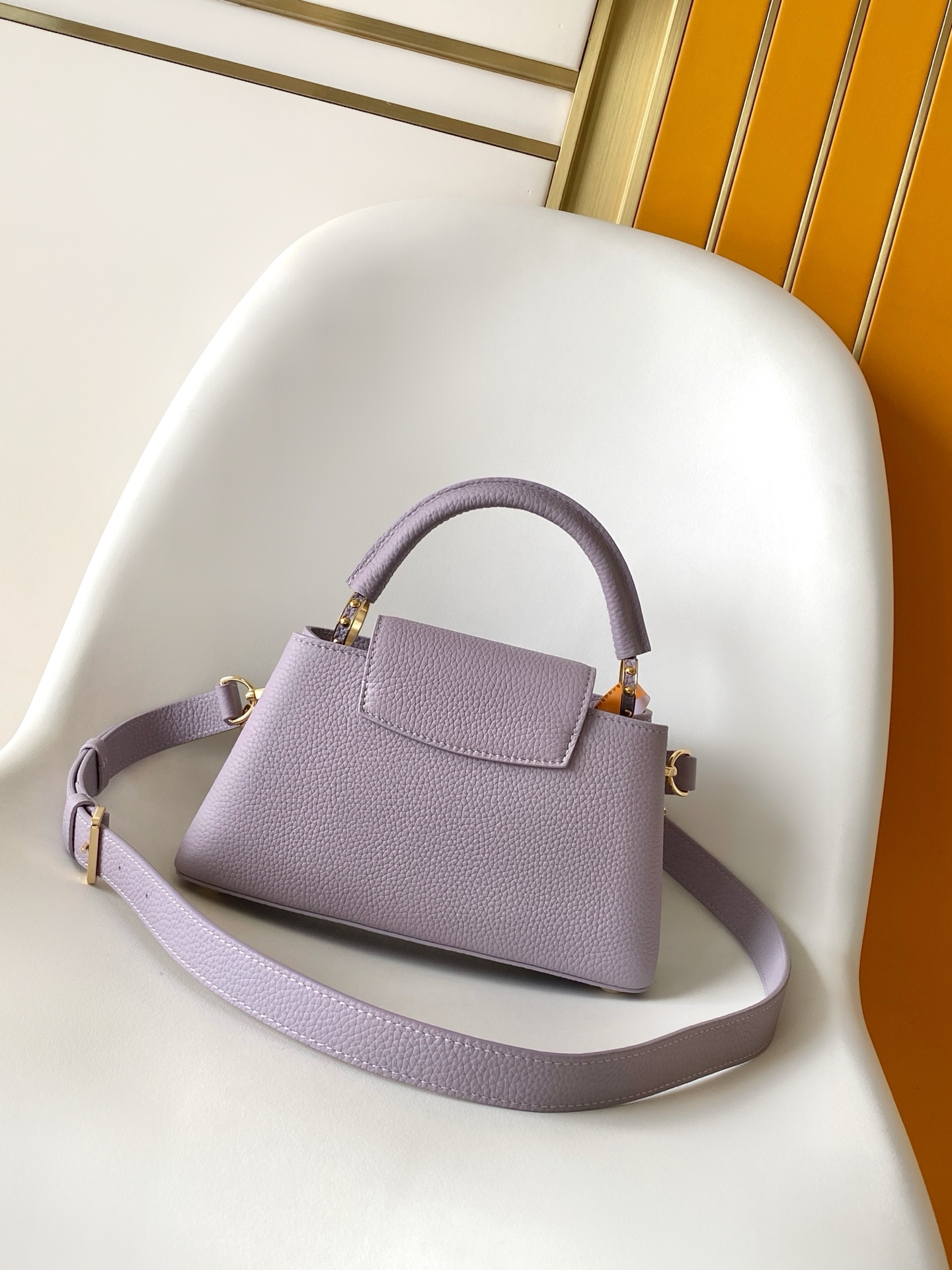 Louis Vuitton Capucines BB Flowergram Taurillon Leather Handbag - Image 3