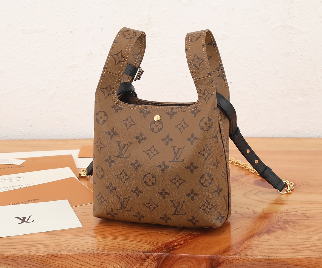 Louis Vuitton Atlantis BB Monogram Reverse Canvas Handbag - Image 3